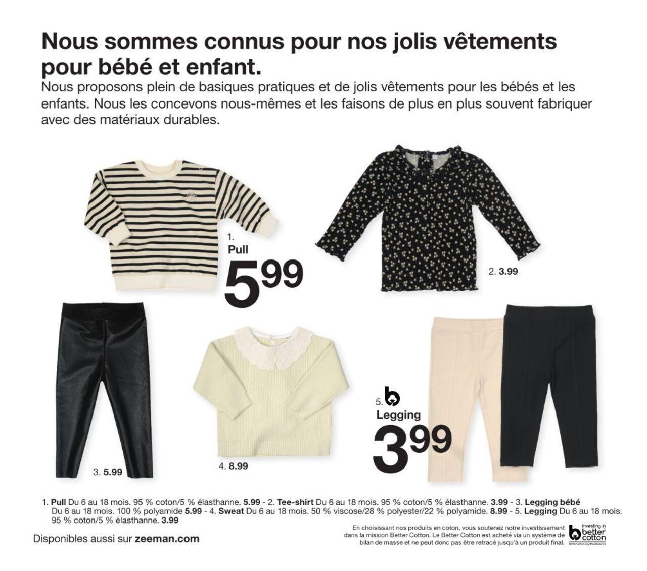 zeeman - Zeeman Catalogue Bébé à partir du 01/08/2024 - page: 28