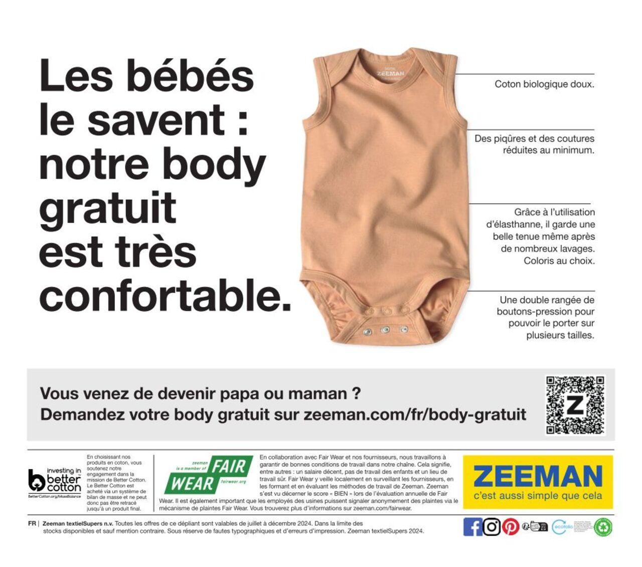 zeeman - Zeeman Catalogue Bébé à partir du 01/08/2024 - page: 40