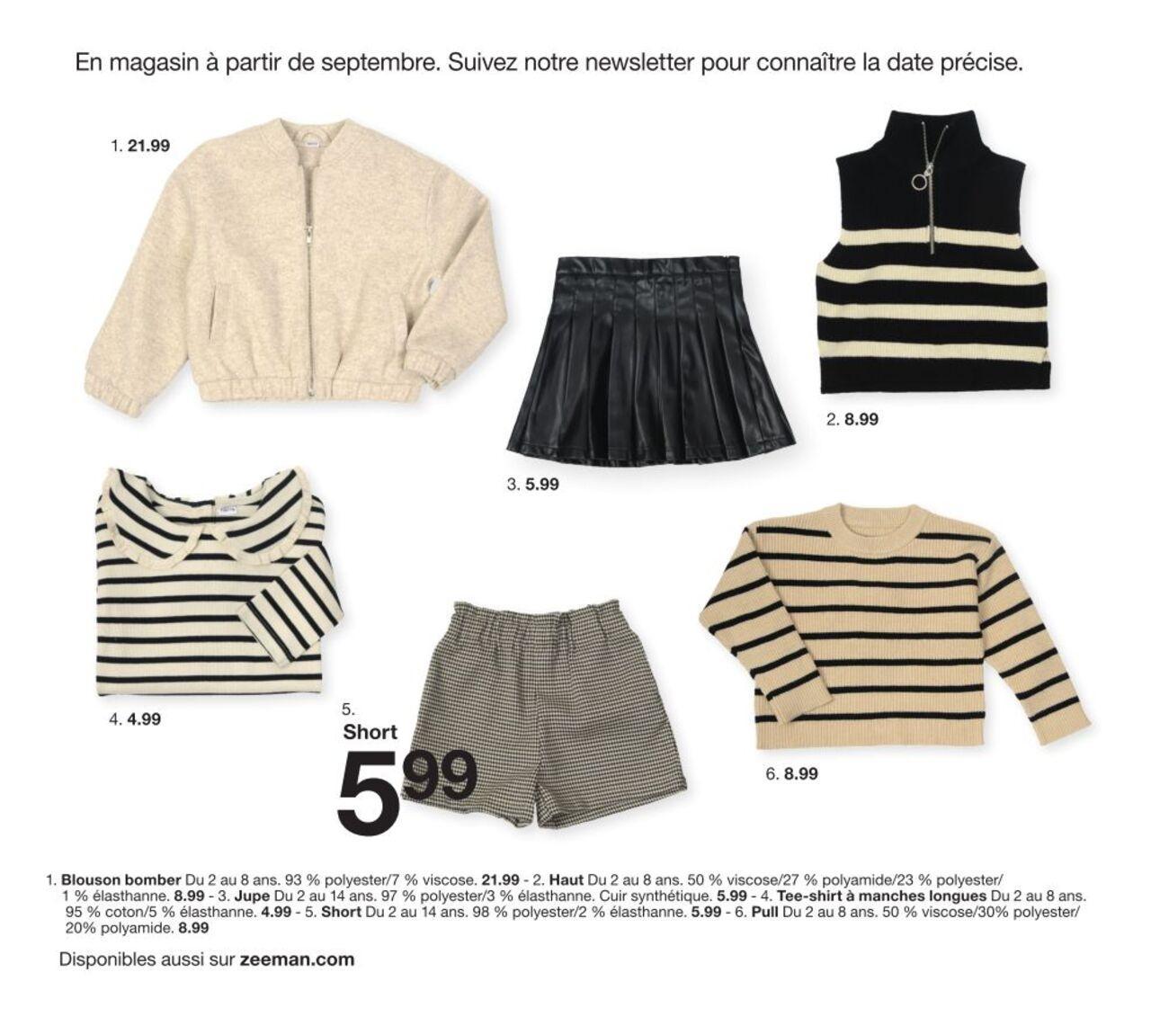 zeeman - Zeeman Catalogue Bébé à partir du 01/08/2024 - page: 34