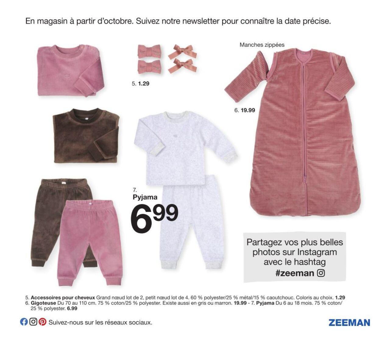 zeeman - Zeeman Catalogue Bébé à partir du 01/08/2024 - page: 11