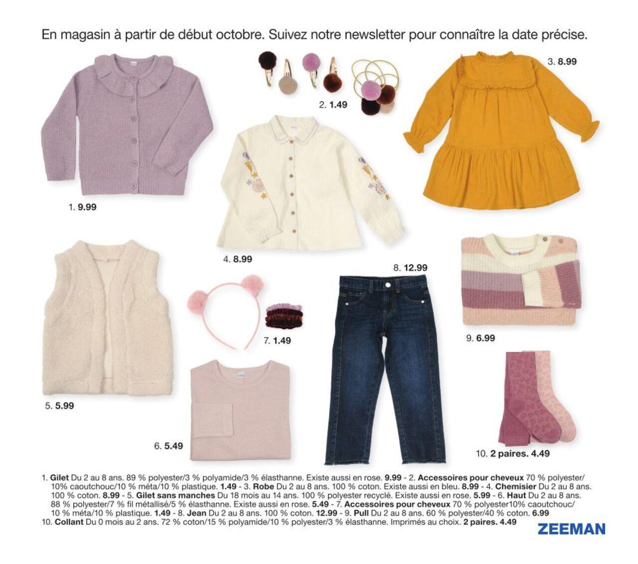 zeeman - Zeeman Catalogue Bébé à partir du 01/08/2024 - page: 39