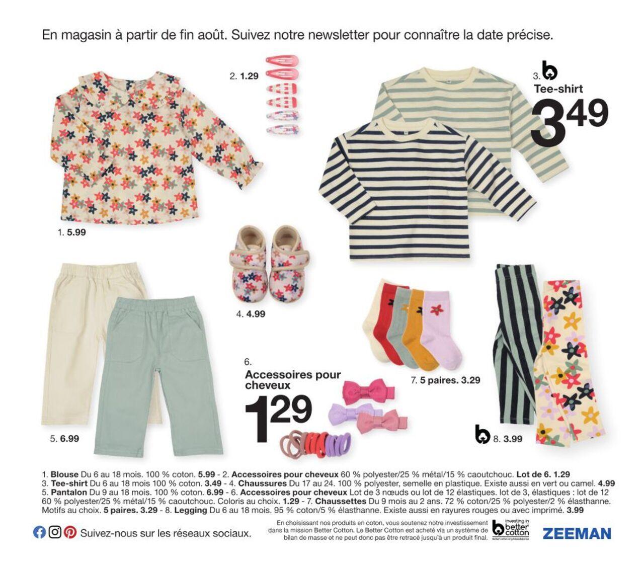 zeeman - Zeeman Catalogue Bébé à partir du 01/08/2024 - page: 25