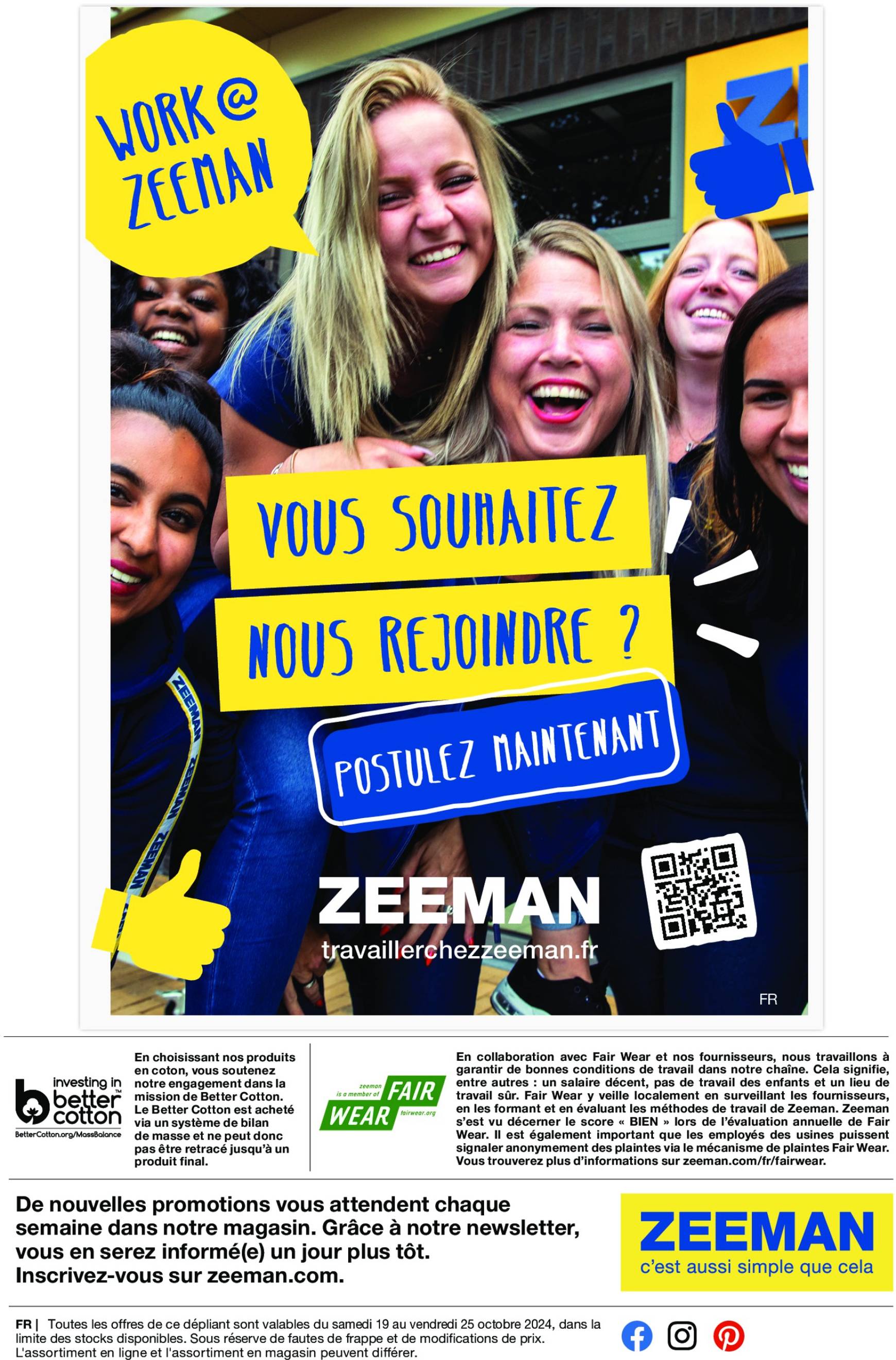 zeeman - Catalogue Zeeman valable dès 19.10. - 25.10. - page: 2