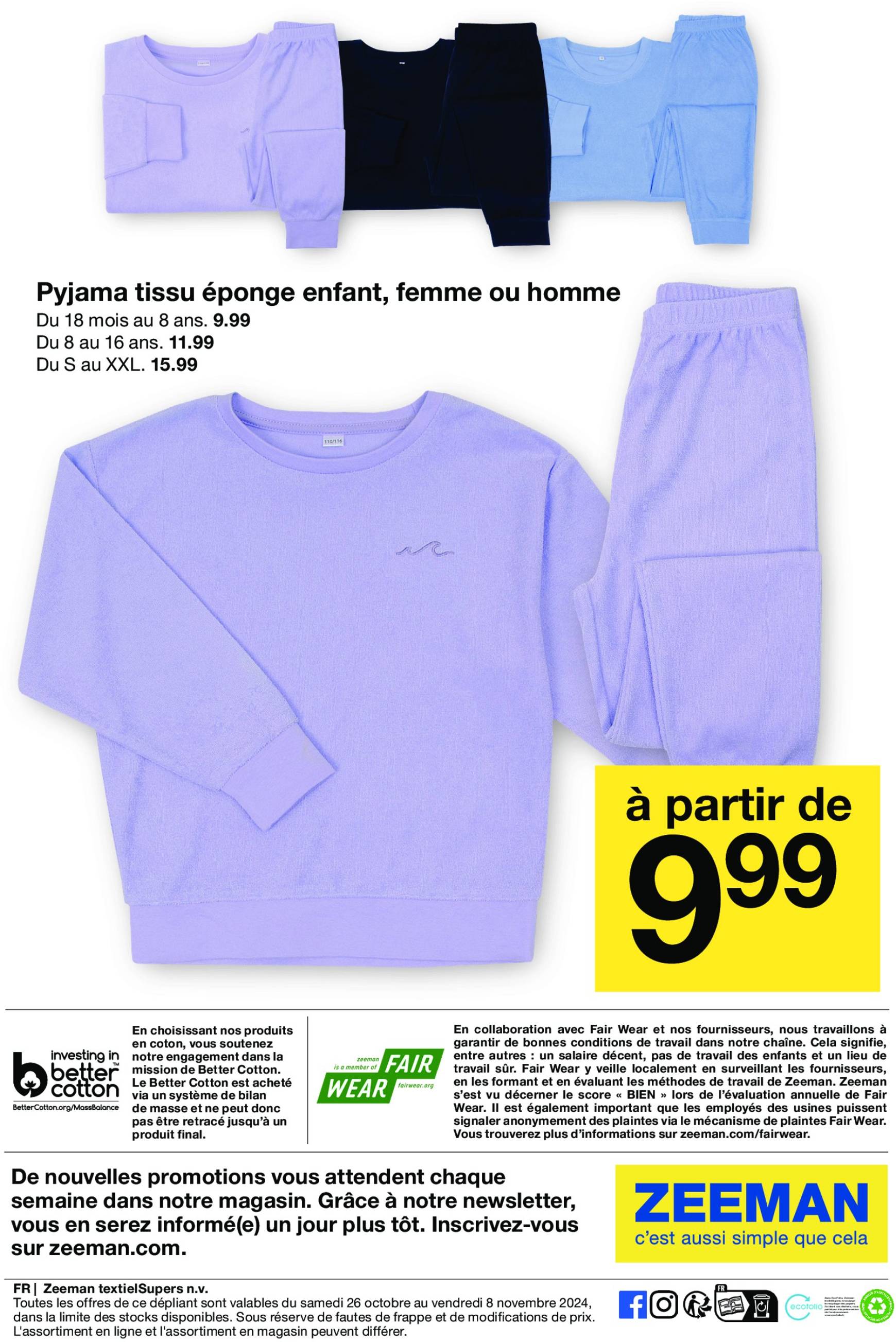 zeeman - Catalogue Zeeman valable dès 26.10. - 08.11. - page: 19