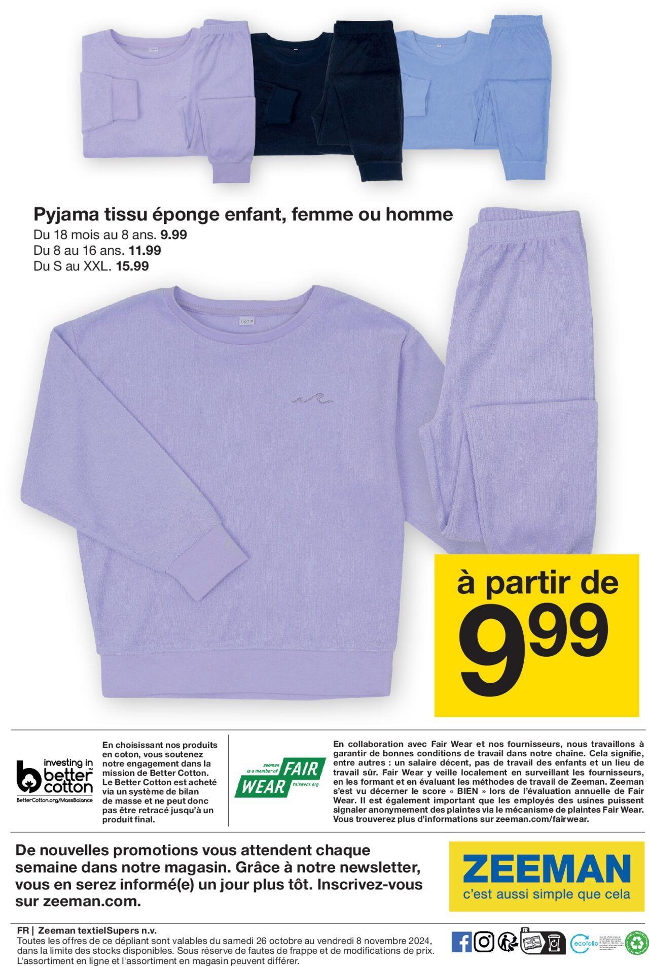 zeeman - Zeeman catalogue Automne à partir du 26/10/2024 - 08/11/2024 - page: 20