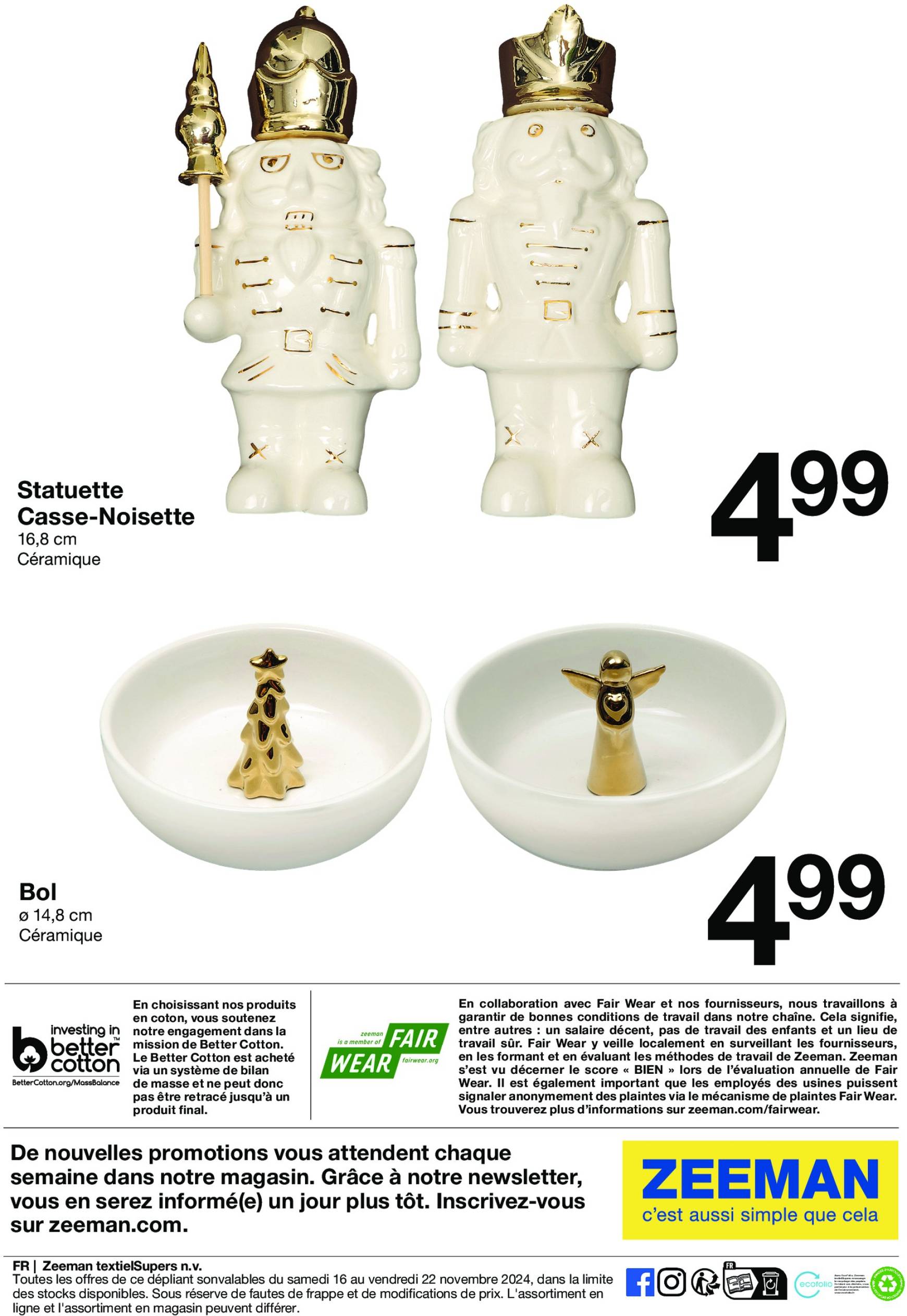 zeeman - Catalogue Zeeman valable dès 16.11. - 22.11. - page: 11