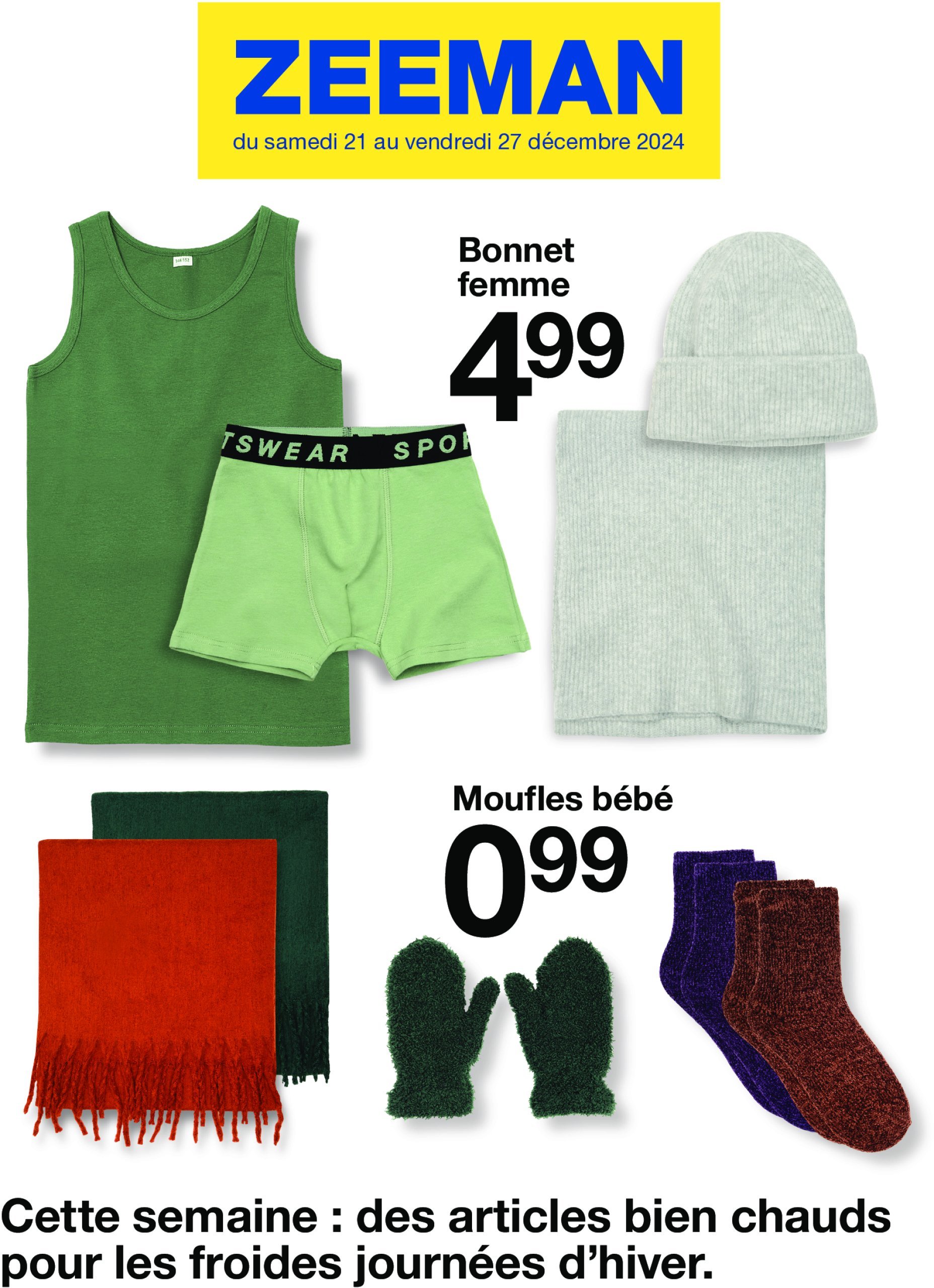 zeeman - Catalogue Zeeman valable dès 21/12 - 27/12