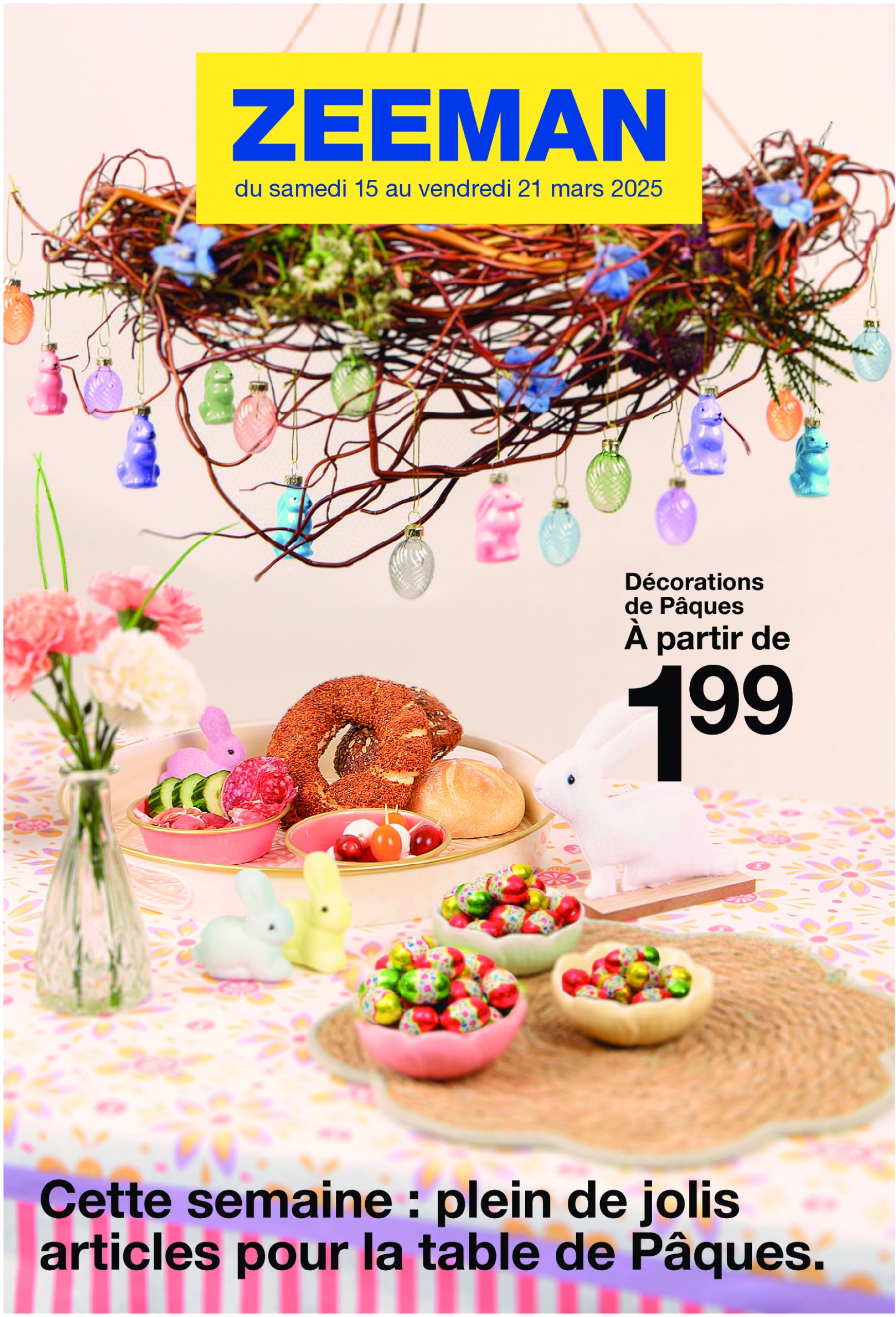 zeeman - Catalogue Zeeman - Pâques valable dès 15/03 - 21/03