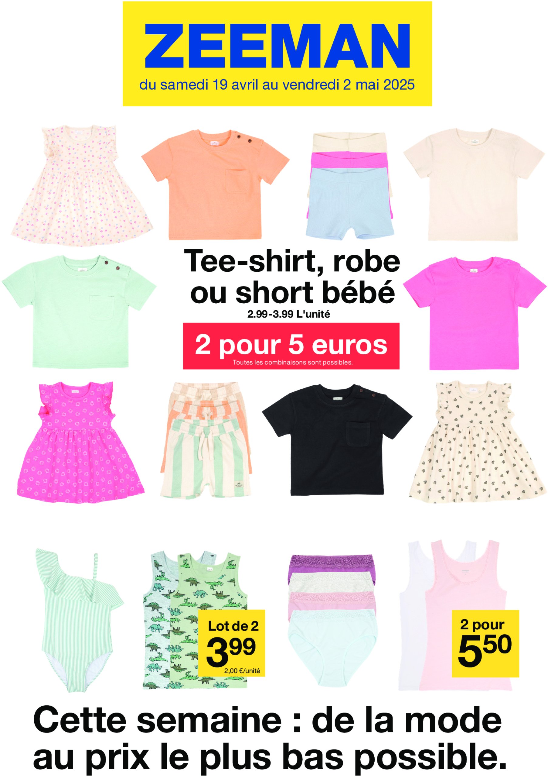 zeeman - Catalogue Zeeman valable dès 19/04 - 02/05