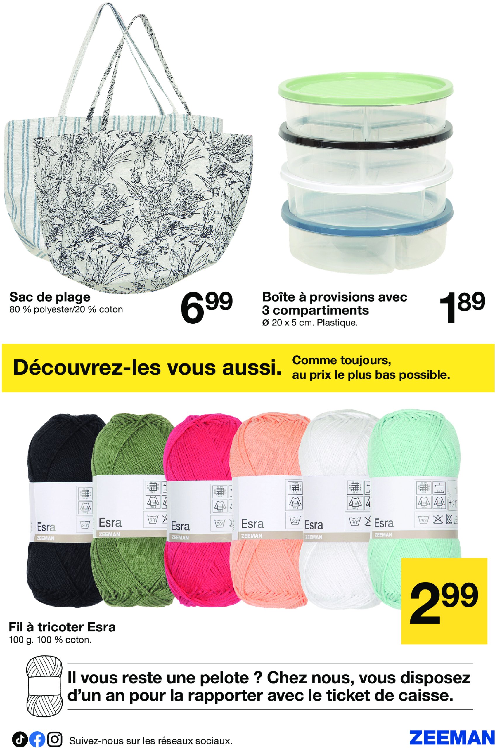 zeeman - Catalogue Zeeman valable dès 19/04 - 02/05 - page: 20