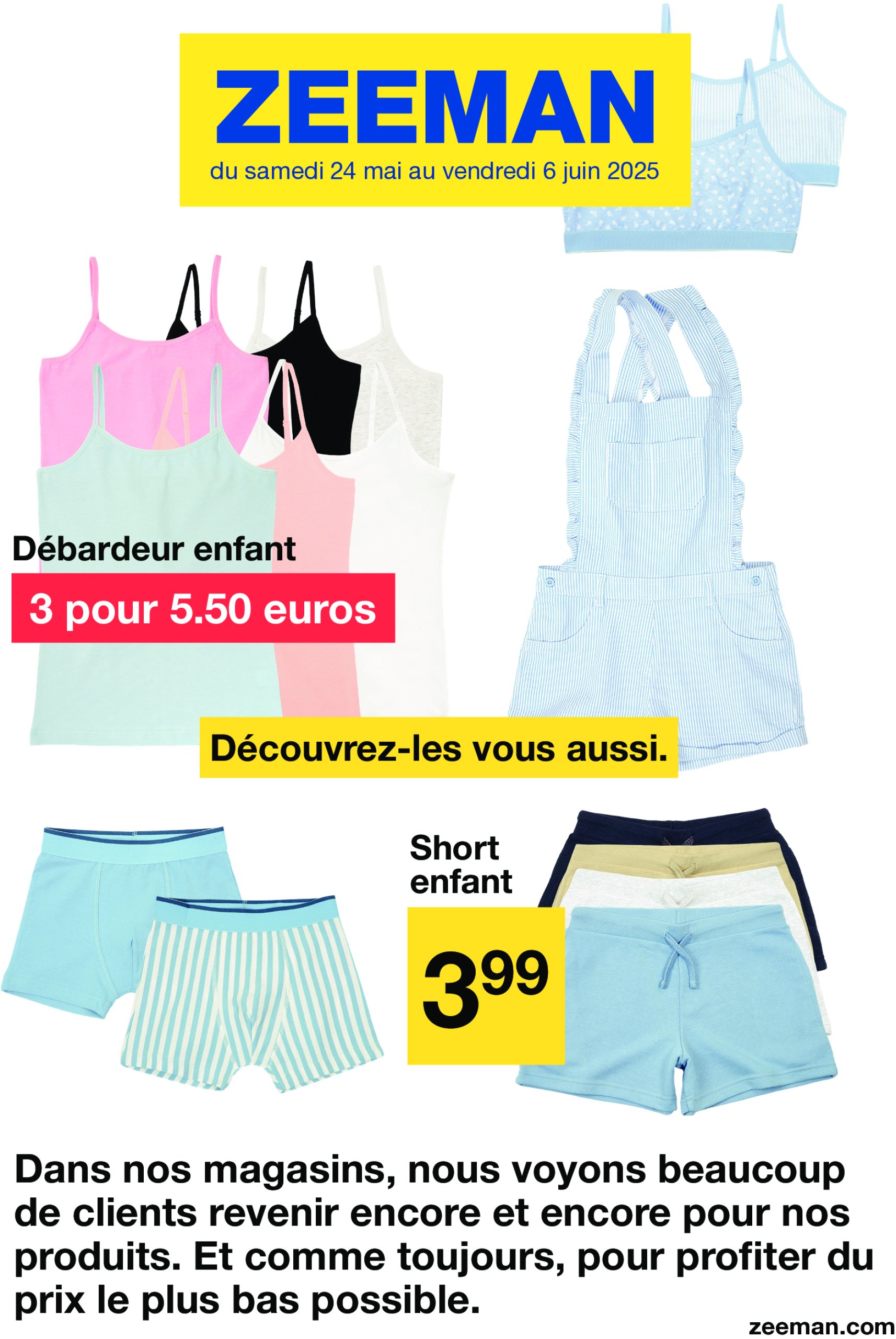 zeeman - Catalogue Zeeman valable dès 24/05 - 06/06 - page: 1