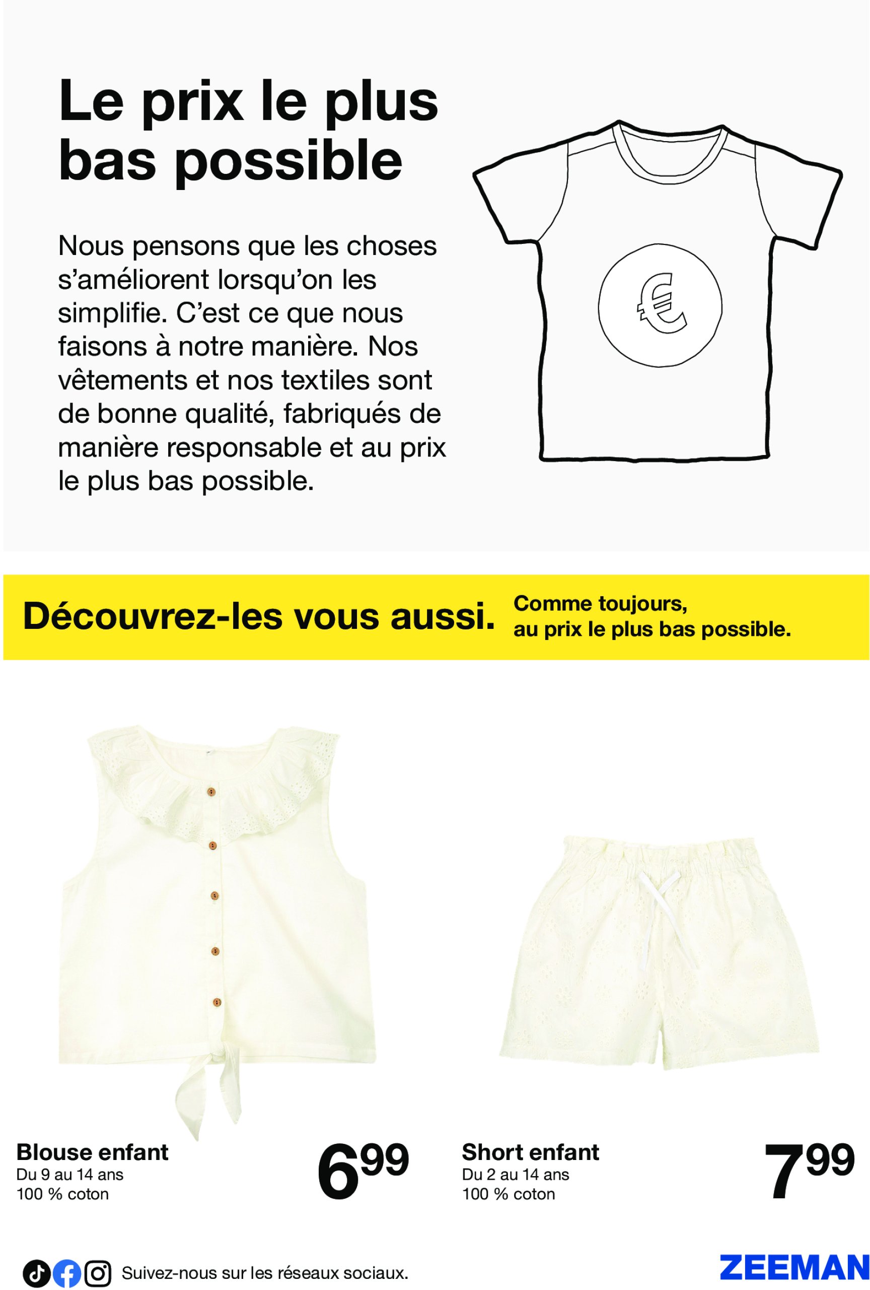 zeeman - Catalogue Zeeman valable dès 24/05 - 06/06 - page: 10