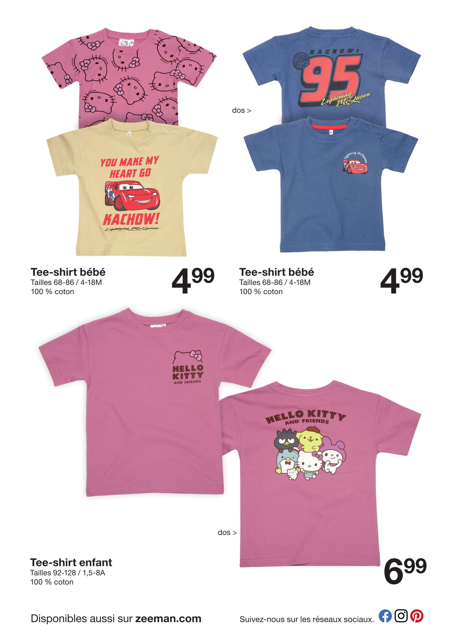 zeeman - Catalogue Zeeman valable du 12/07 au 18/07 - page: 4