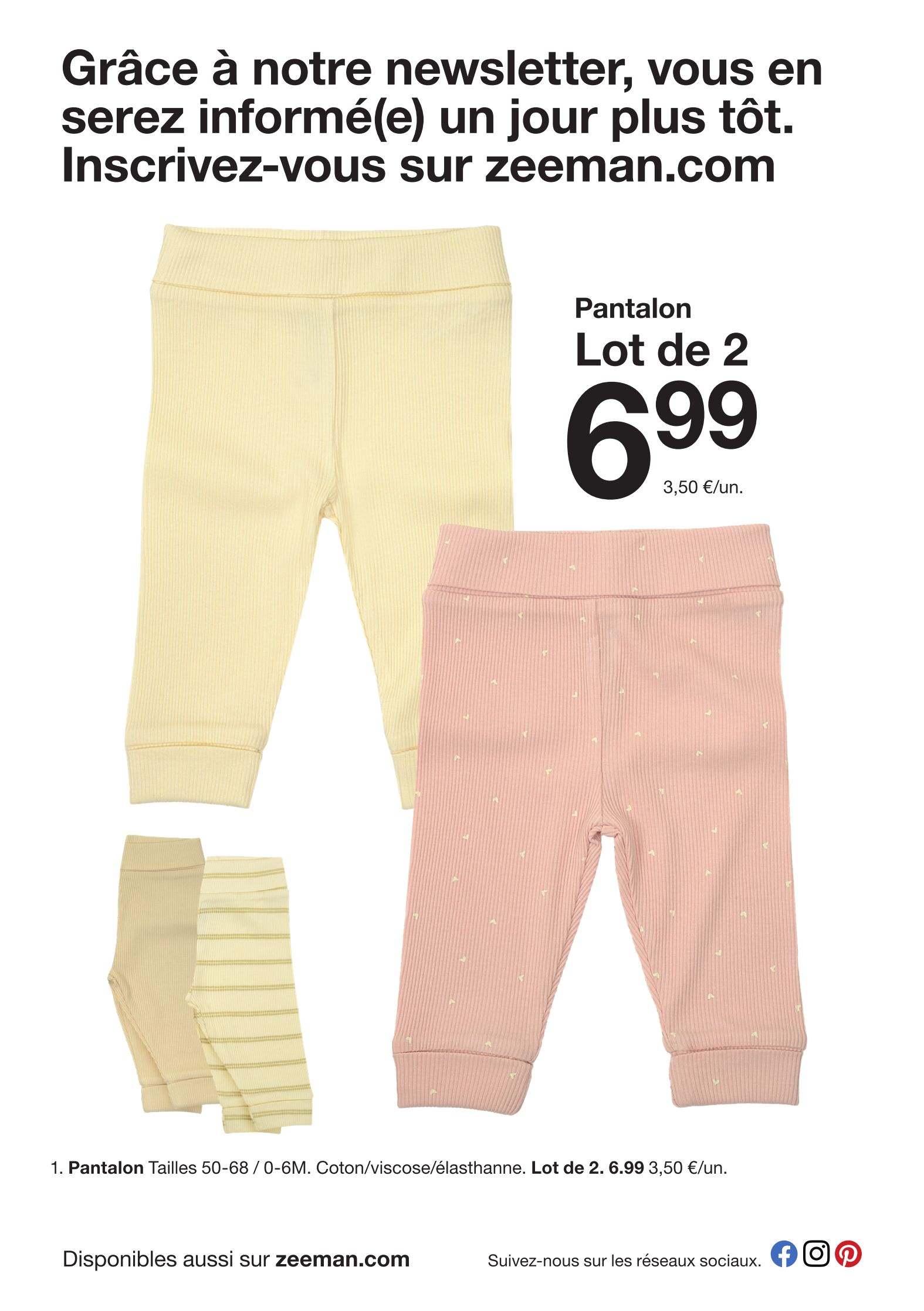 zeeman - Catalogue Zeeman valable du 19/07 au 25/07 - page: 2