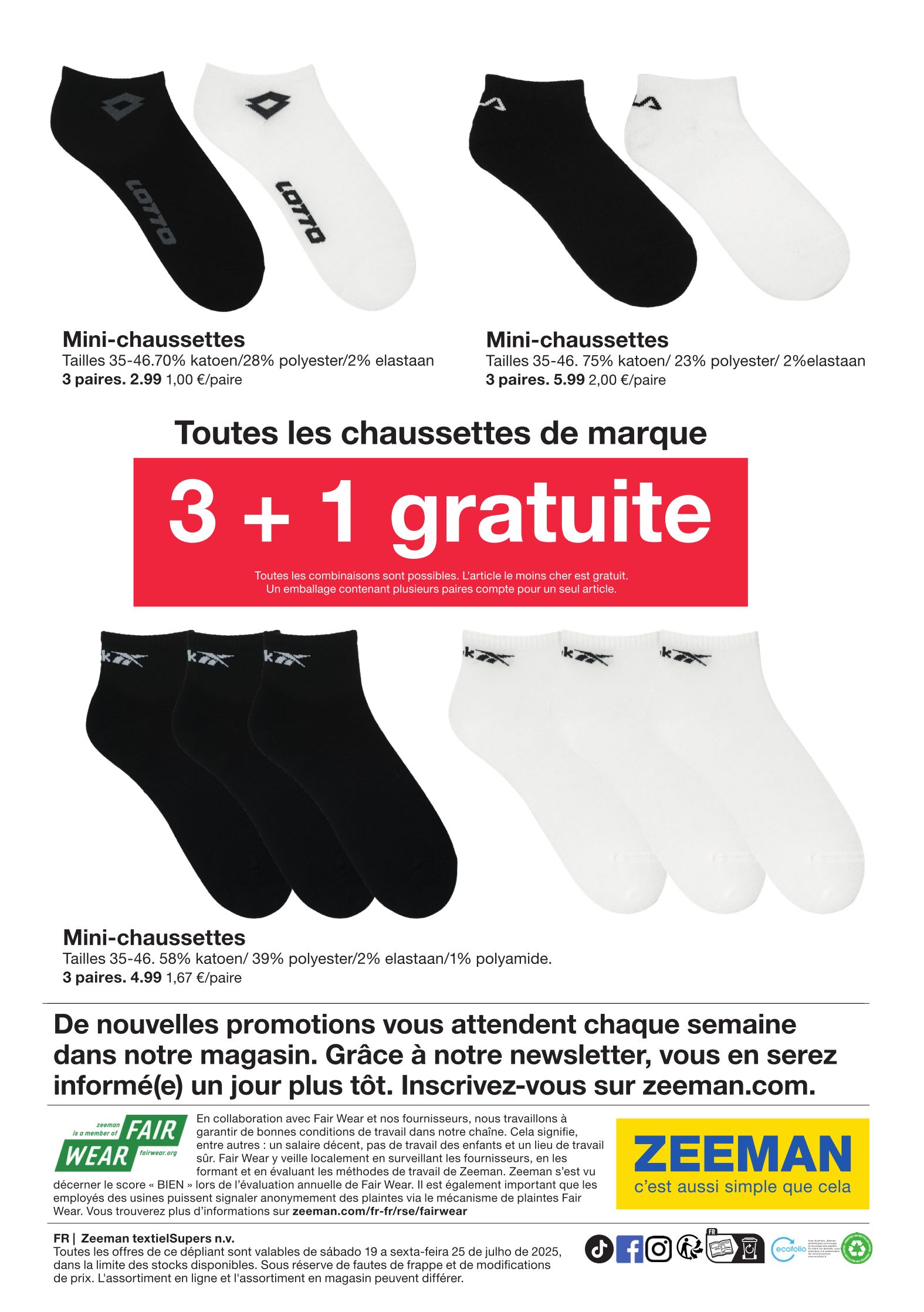 zeeman - Catalogue Zeeman valable du 19/07 au 25/07 - page: 18