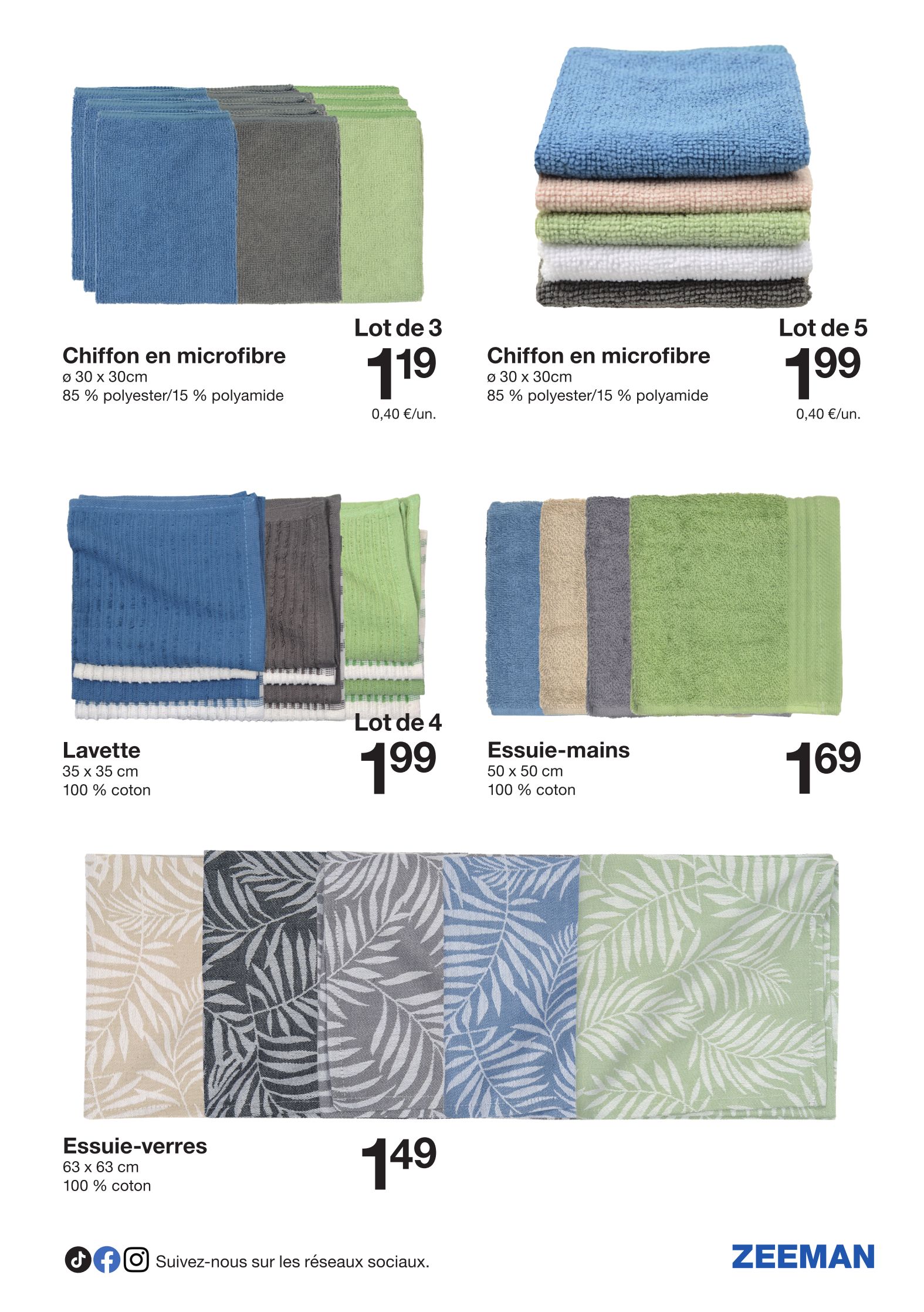 zeeman - Catalogue Zeeman valable du 26/07 au 08/08 - page: 9