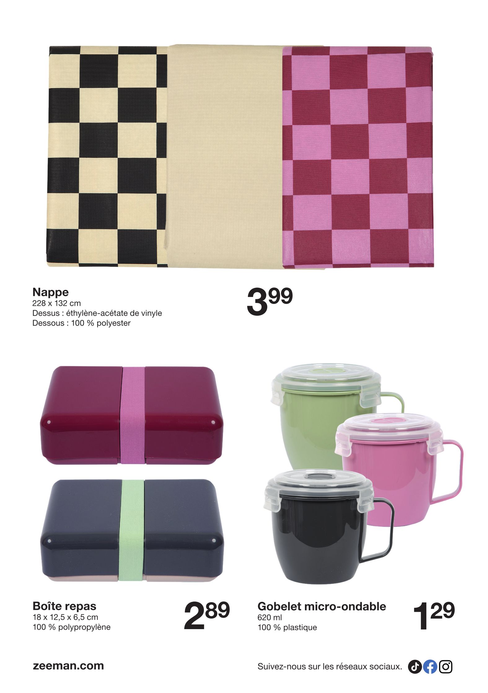 zeeman - Catalogue Zeeman valable du 26/07 au 08/08 - page: 4