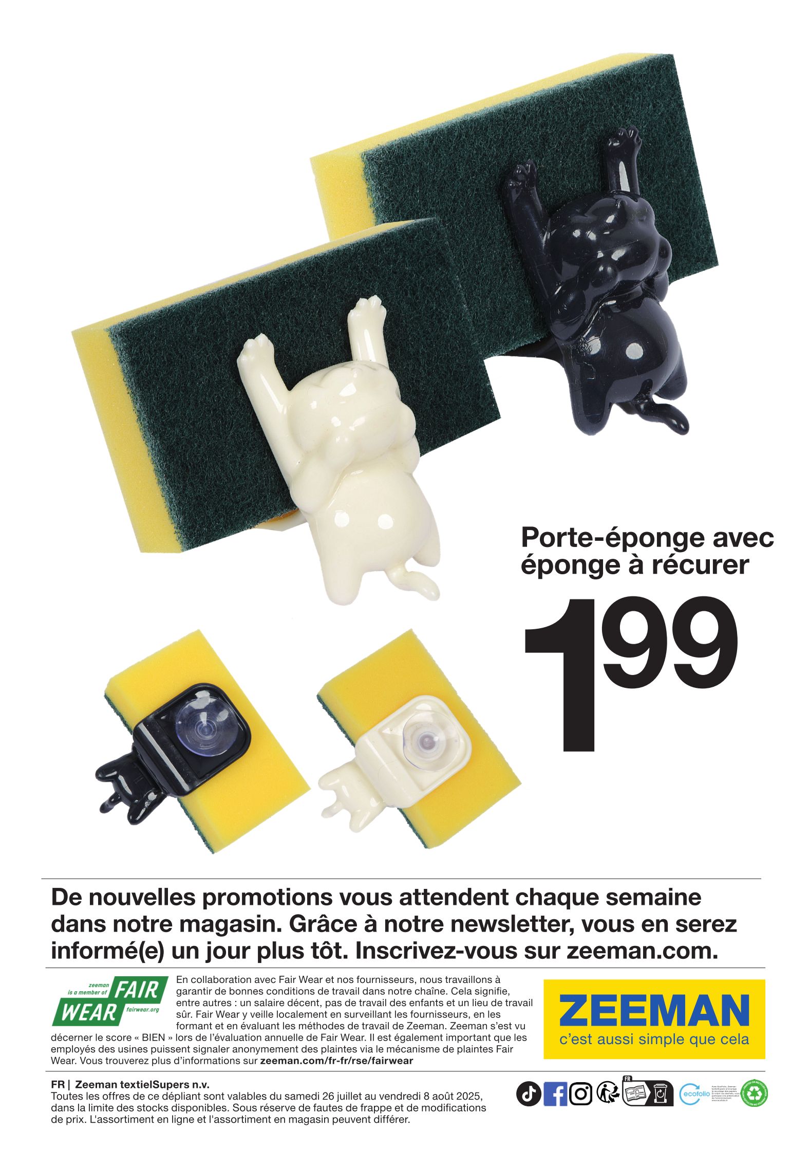 zeeman - Catalogue Zeeman valable du 26/07 au 08/08 - page: 15