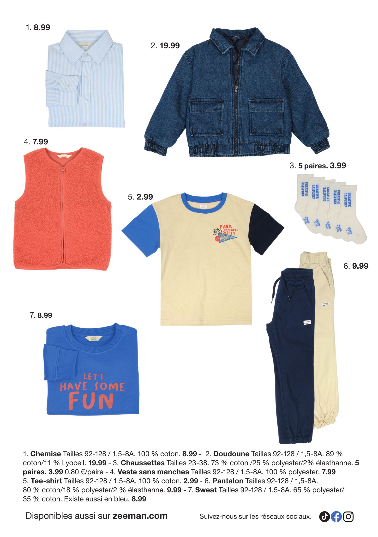 zeeman - Catalogue Zeeman valable du 09/08 au 22/08 - page: 11
