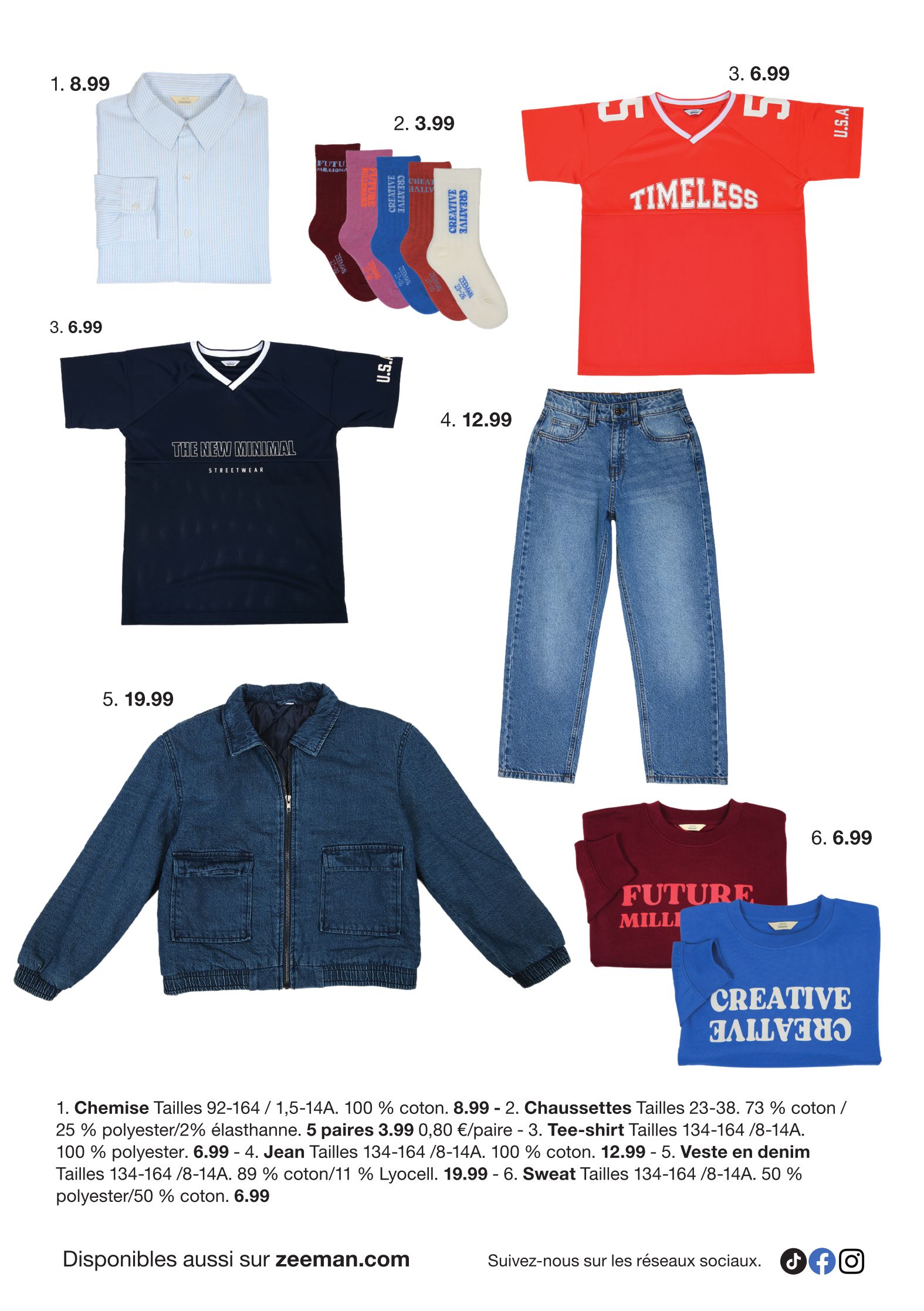 zeeman - Catalogue Zeeman valable du 09/08 au 22/08 - page: 21