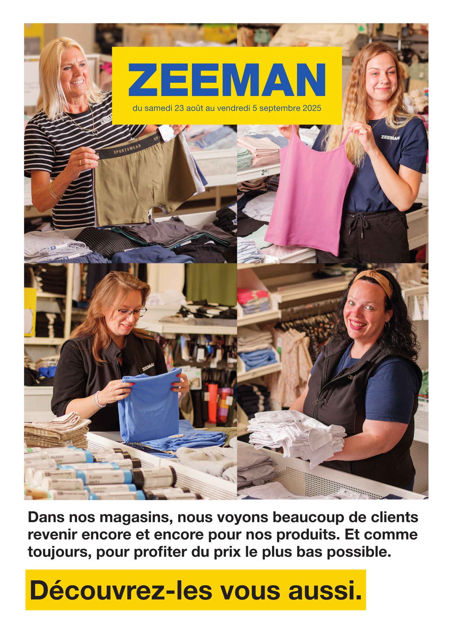 zeeman - Catalogue Zeeman valable du 23/08 au 05/09 - page: 1