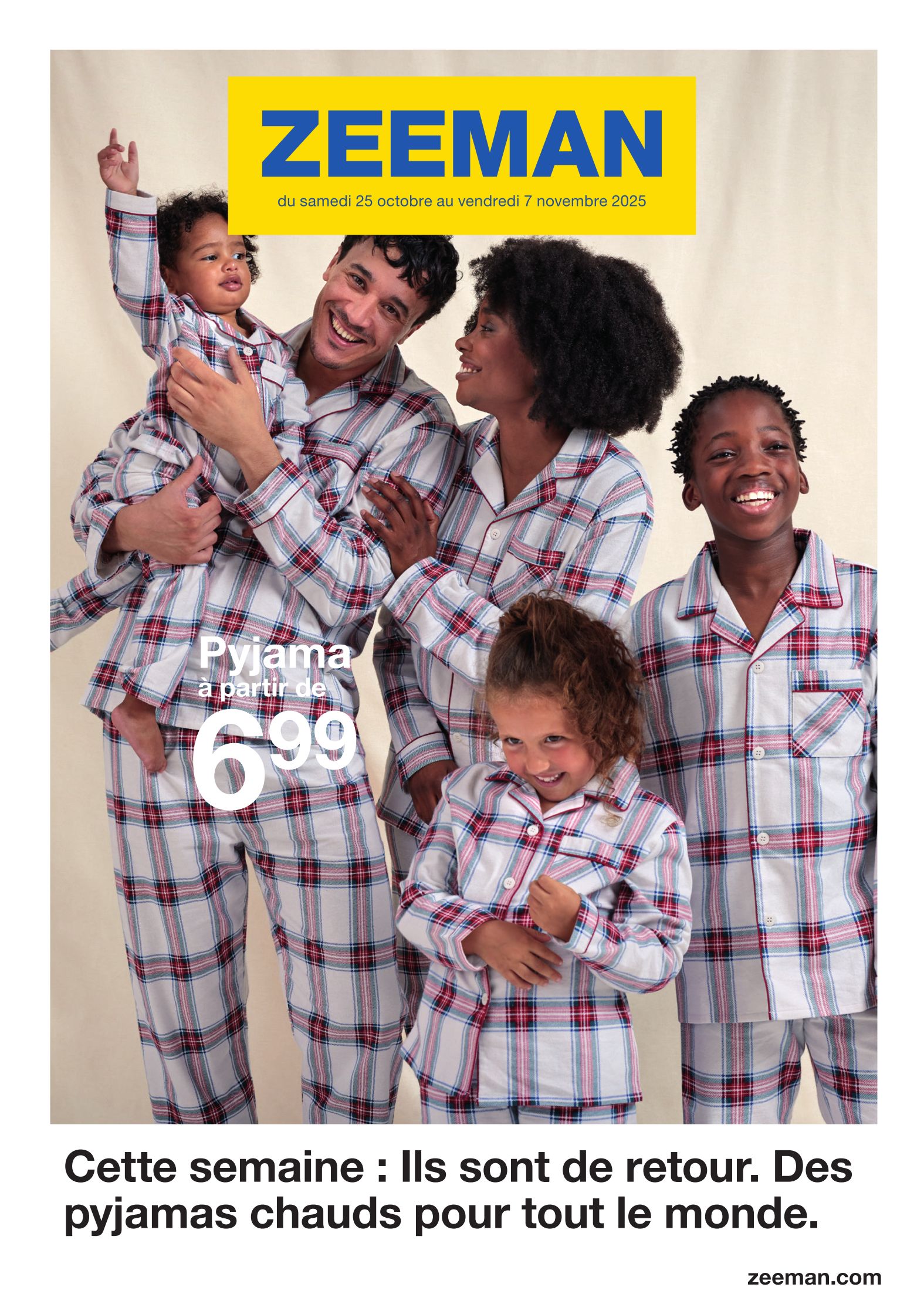 zeeman - Catalogue Zeeman valable du 25/10 au 07/11