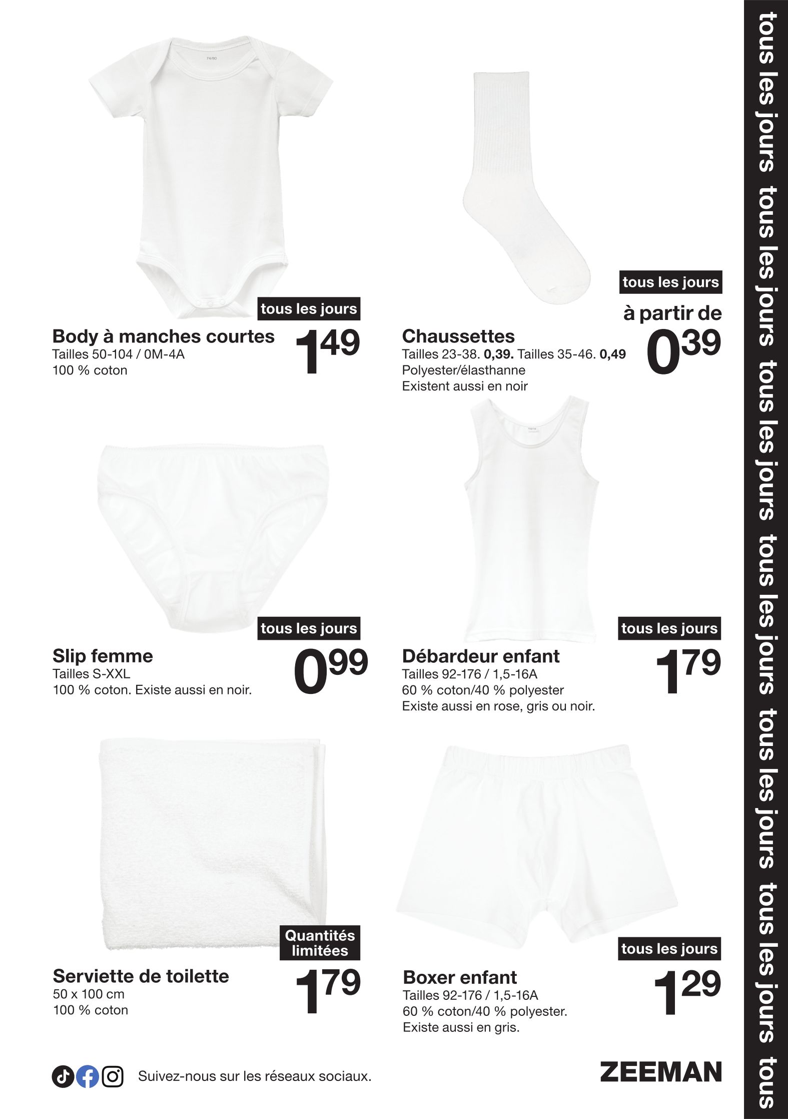 zeeman - Catalogue Zeeman valable du 22/11 au 05/12 - page: 3