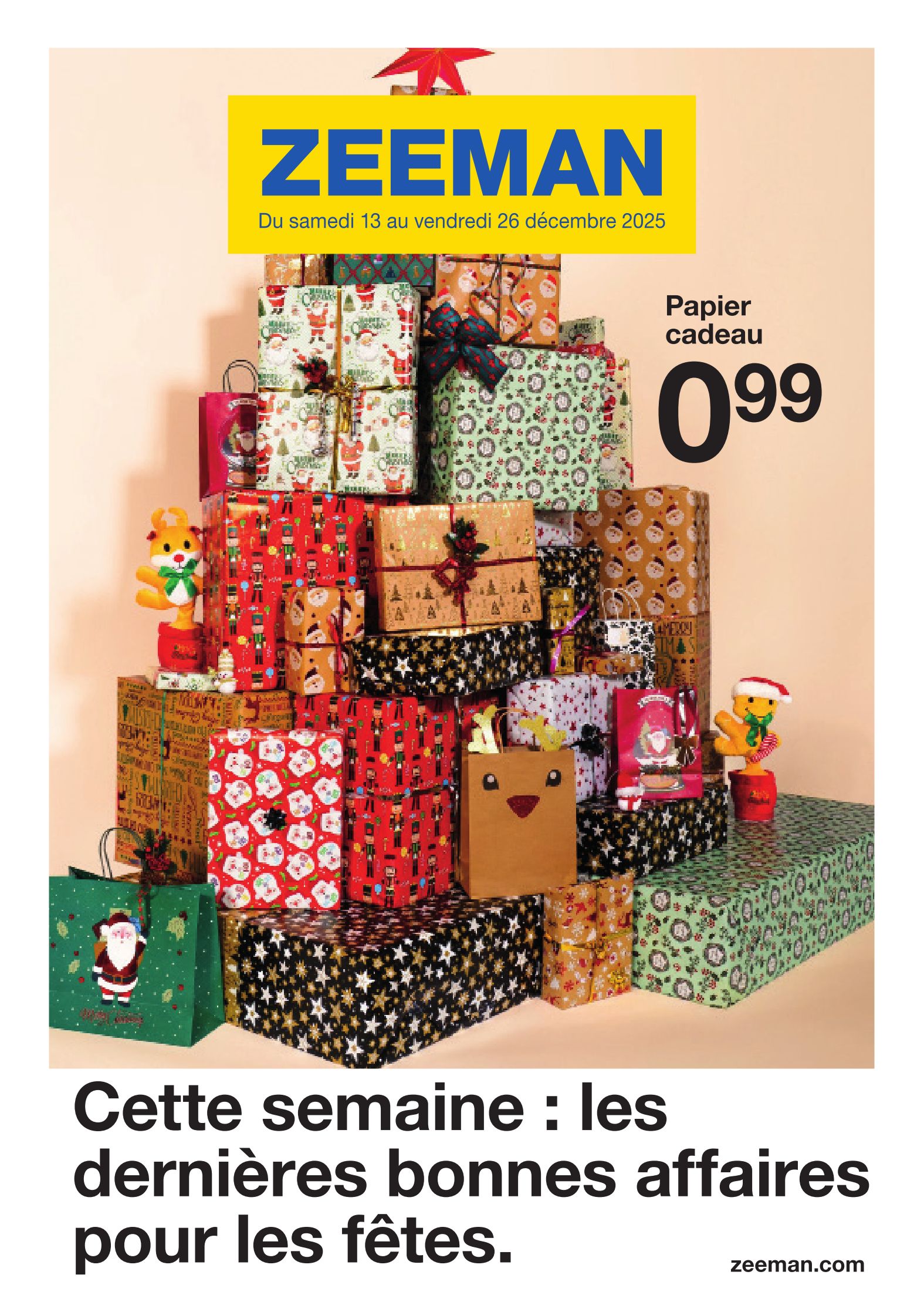 zeeman - Catalogue Zeeman valable du 13/12 au 26/12