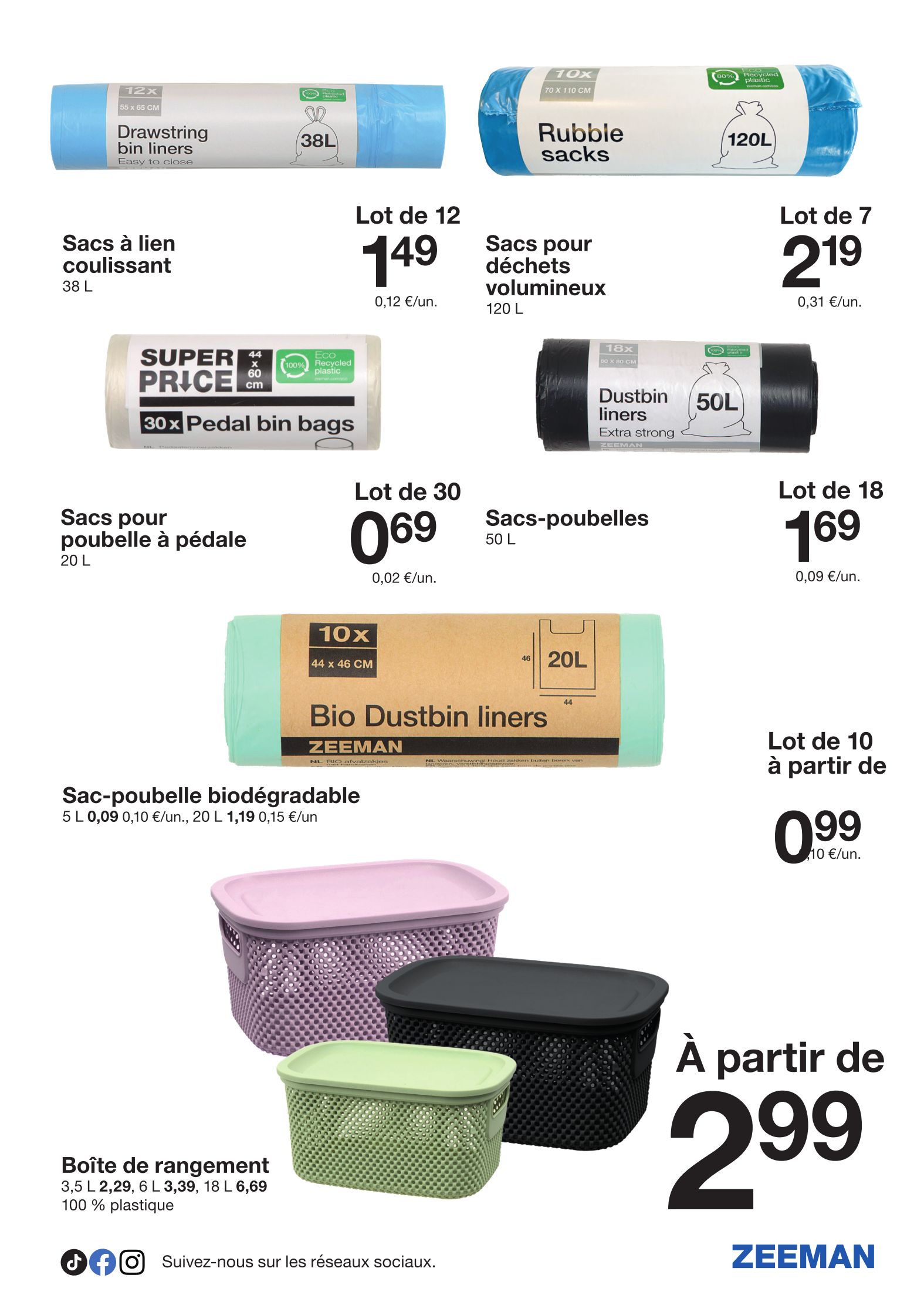 zeeman - Catalogue Zeeman valable du 27/12 au 09/01 - page: 11