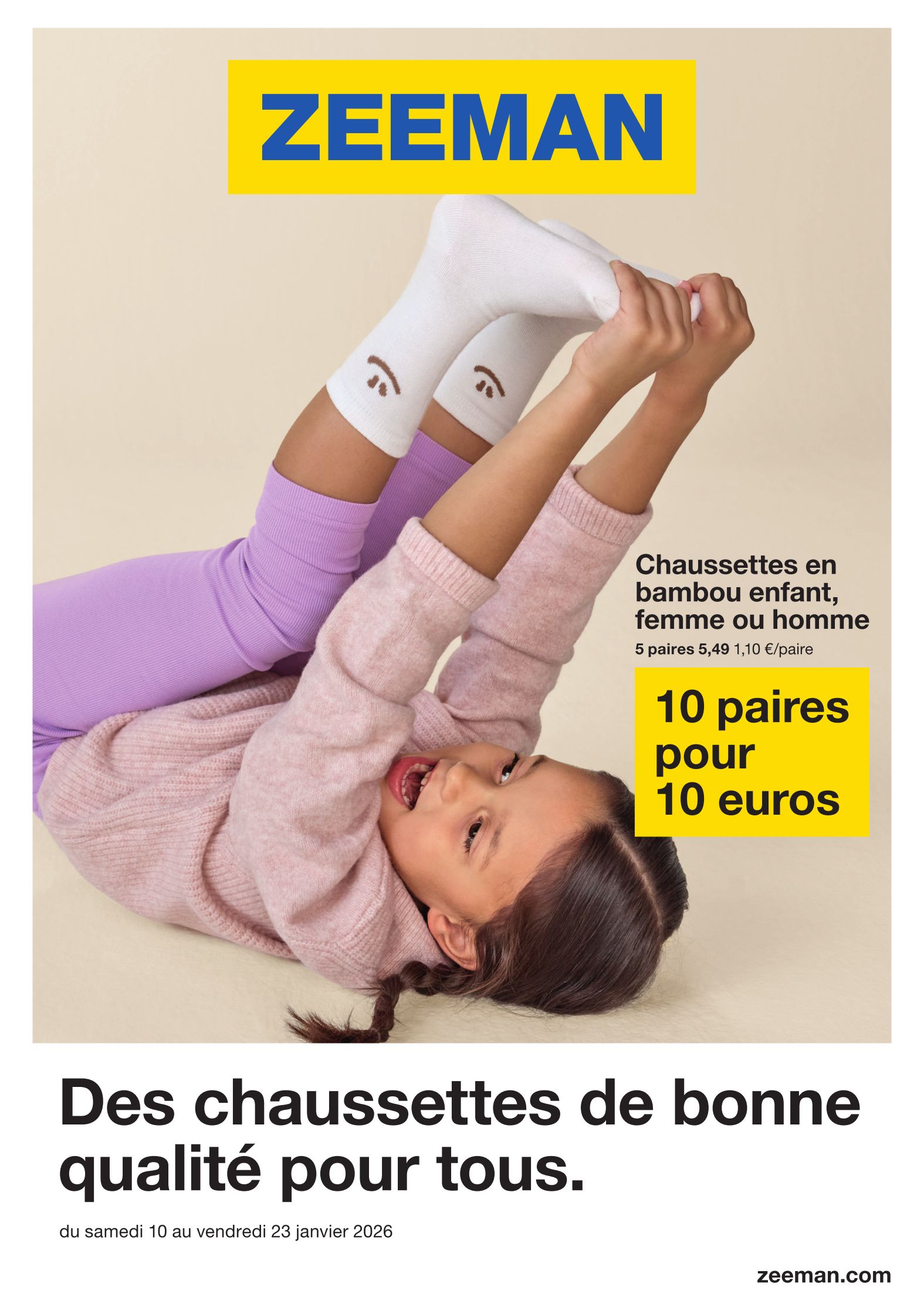 zeeman - Catalogue Zeeman valable du 10/01 au 23/01