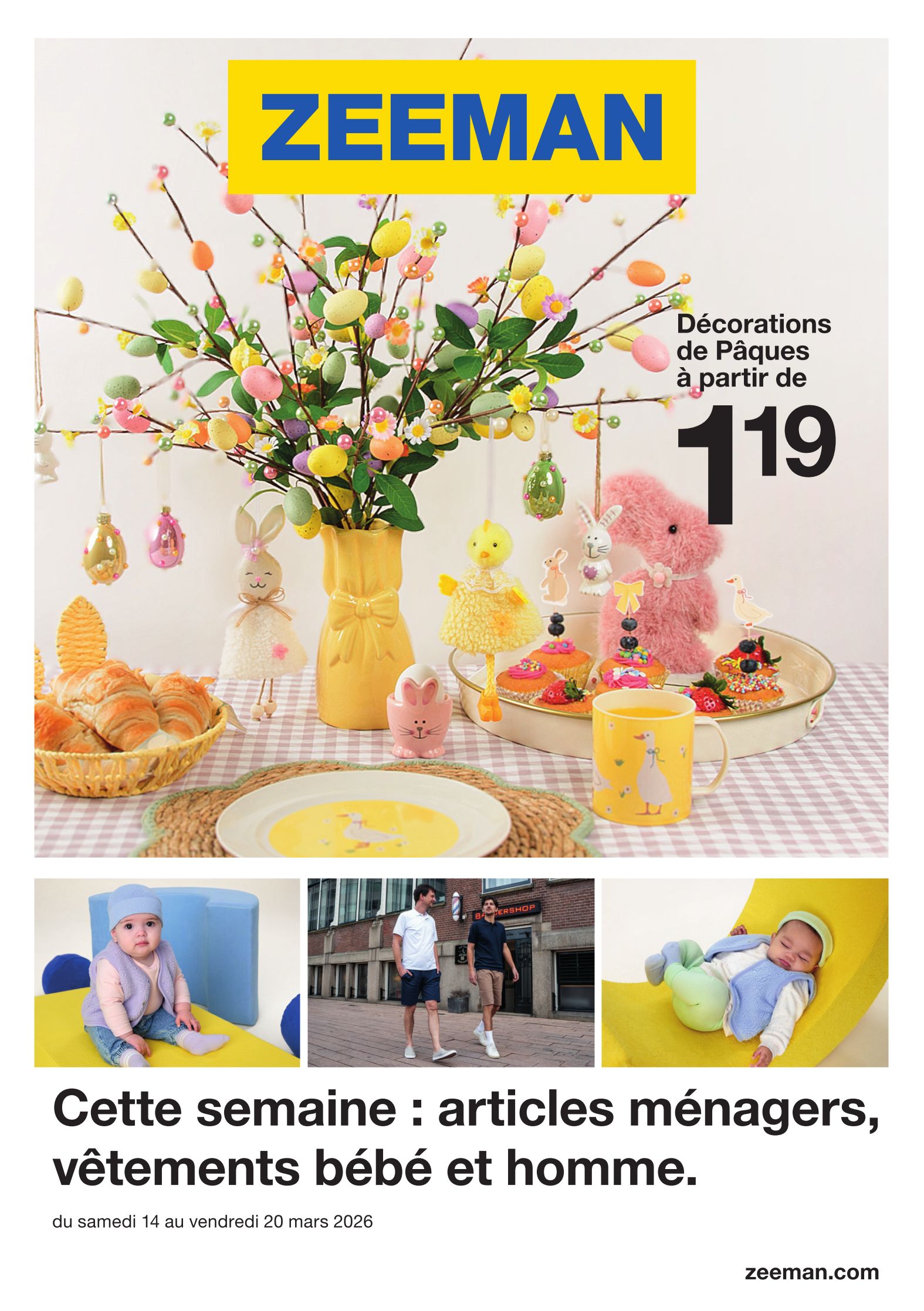 zeeman - Catalogue Zeeman valable du 14/03/2026 au 20/03/2026 - page: 1