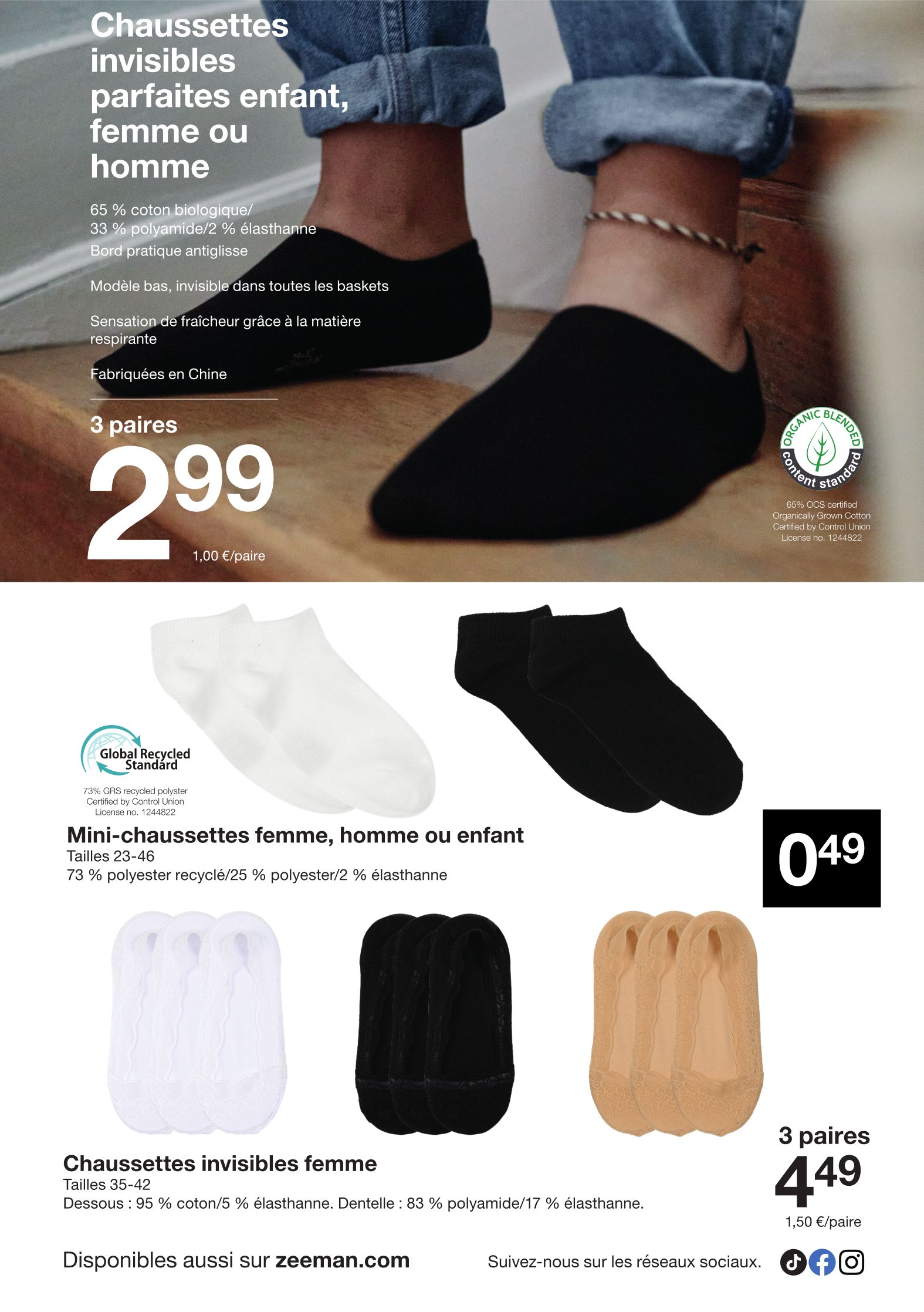 zeeman - Current Zeeman leaflet valid from du samedi 18/04/2026 to du vendredi 01/05/2026 - page: 20