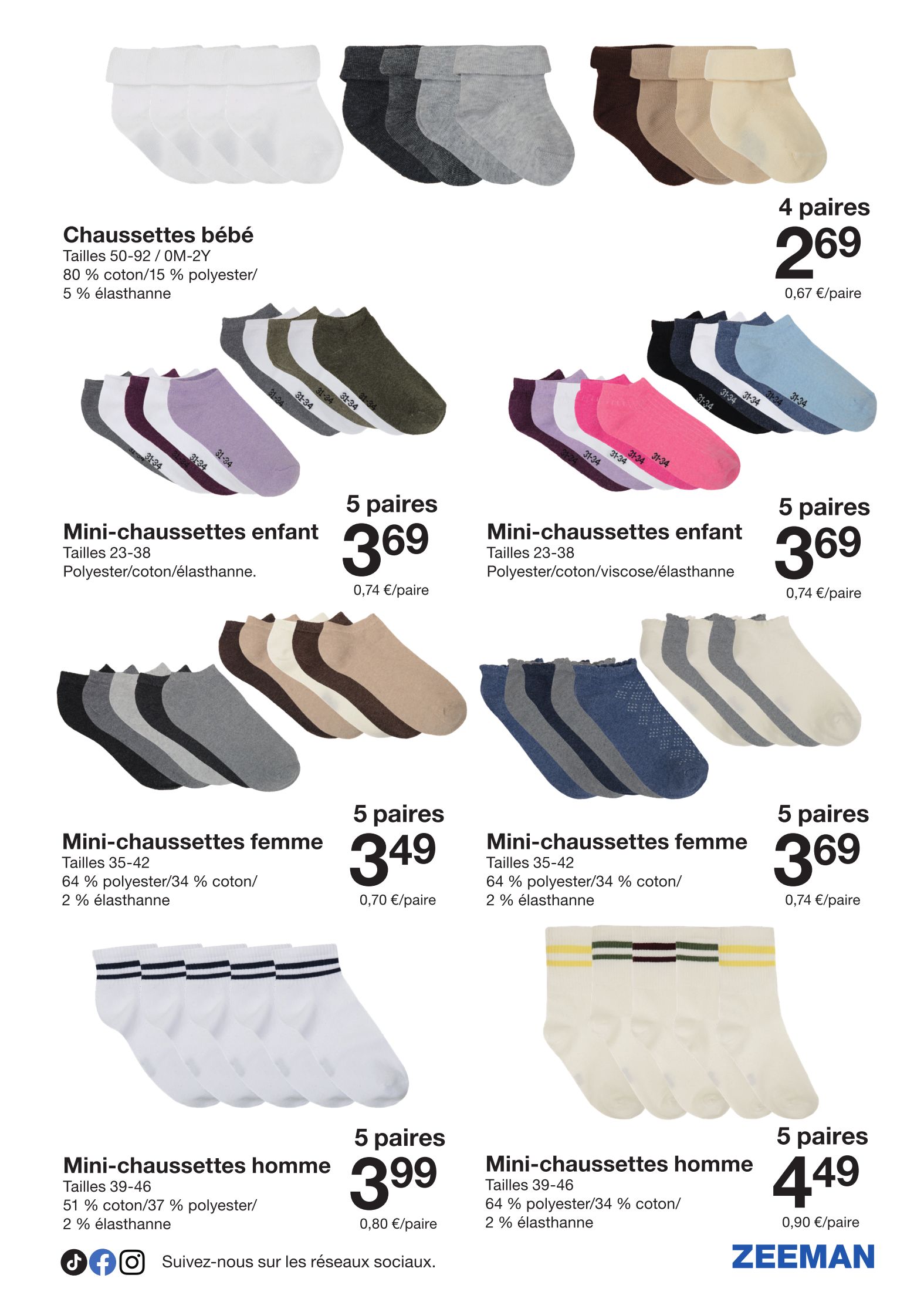 zeeman - Current Zeeman leaflet valid from du samedi 18/04/2026 to du vendredi 01/05/2026 - page: 21