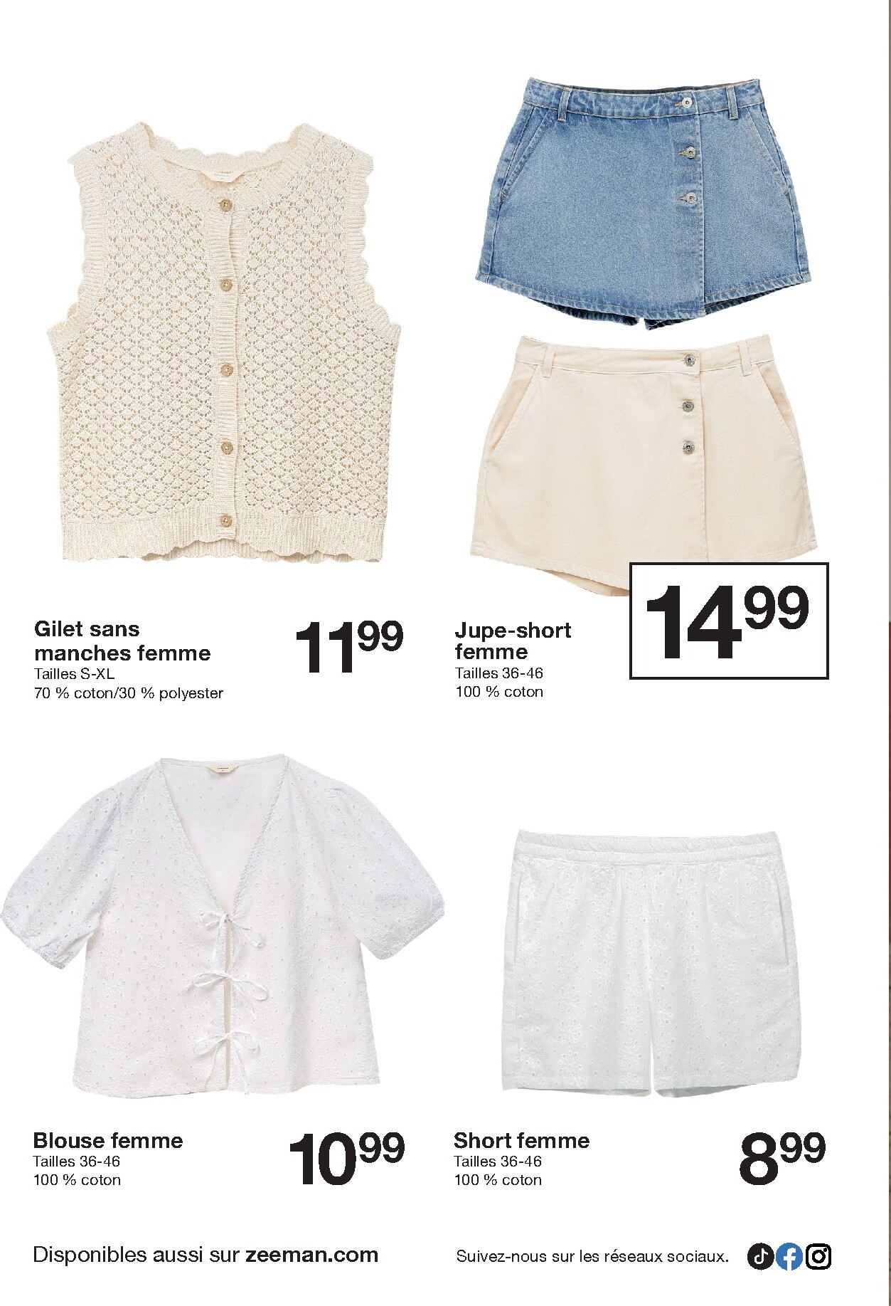 zeeman - Current Zeeman leaflet valid from du samedi 02/05/2026 to du vendredi 08/05/2026 - page: 10