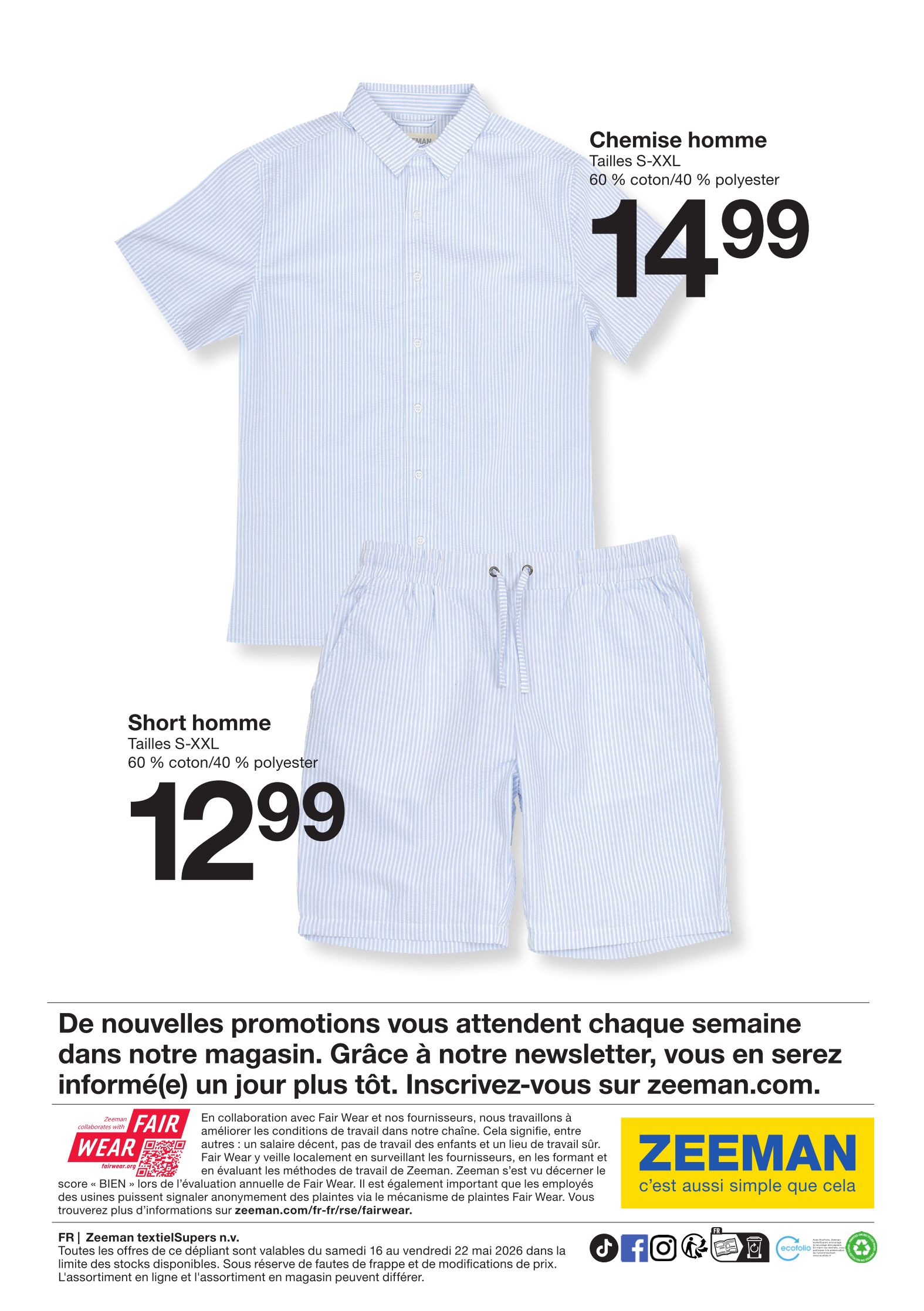 zeeman - Current Zeeman leaflet valid from du samedi 16/05/2026 to du vendredi 22/05/2026 - page: 14