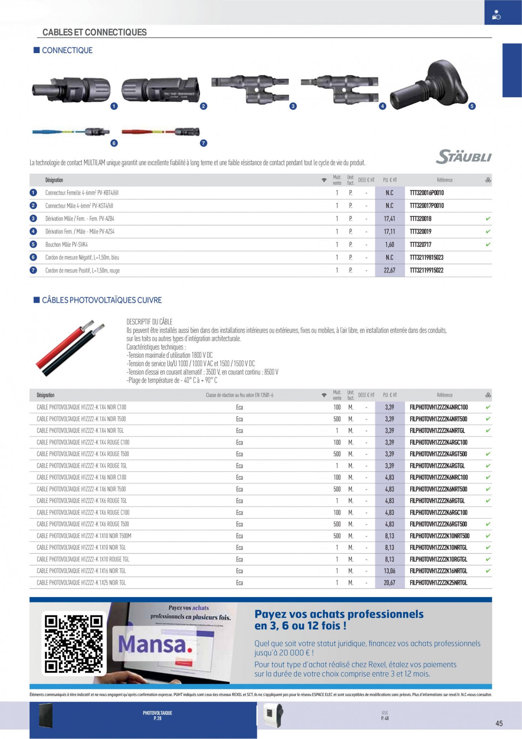 rexel - Rexel - Photovoltaïque et IRVE - page: 19