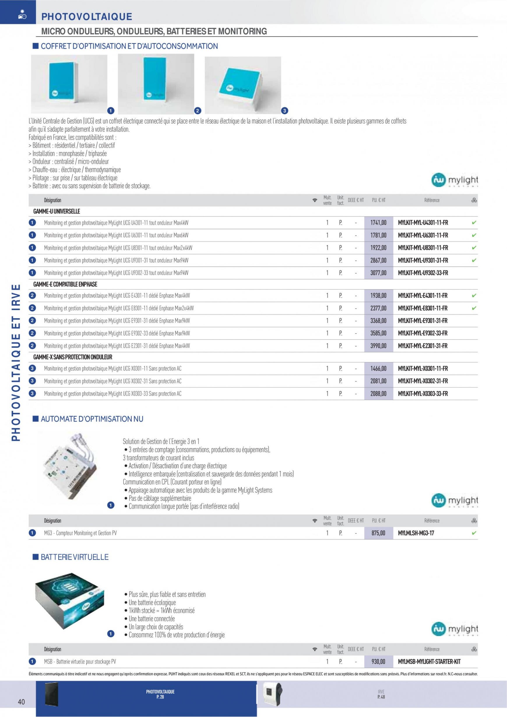 rexel - Rexel - Photovoltaïque et IRVE - page: 14