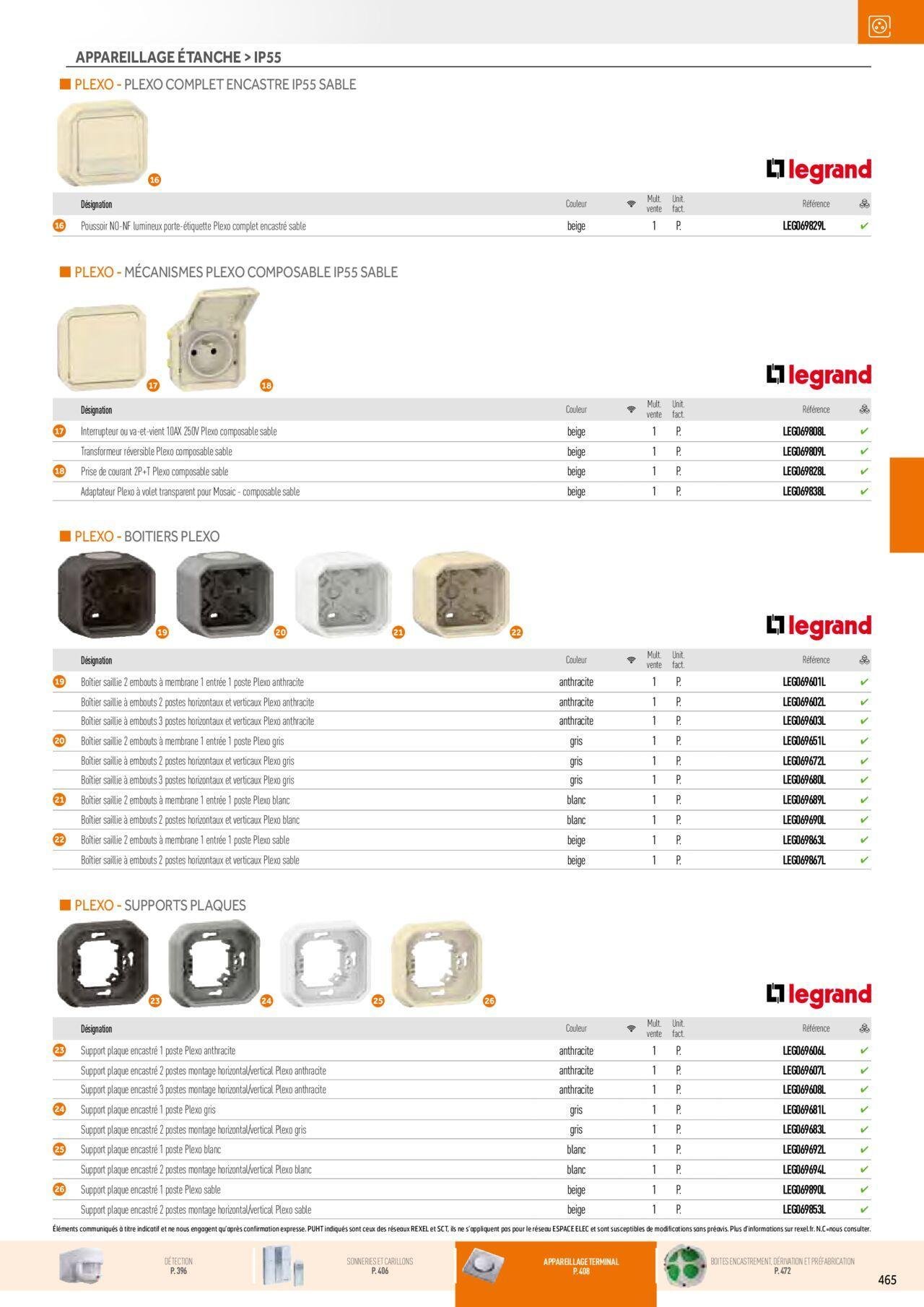 rexel - Rexel Appareillage et Contrôle du Bâtiment à partir du 01/12/2023 - 31/12/2024 - page: 105