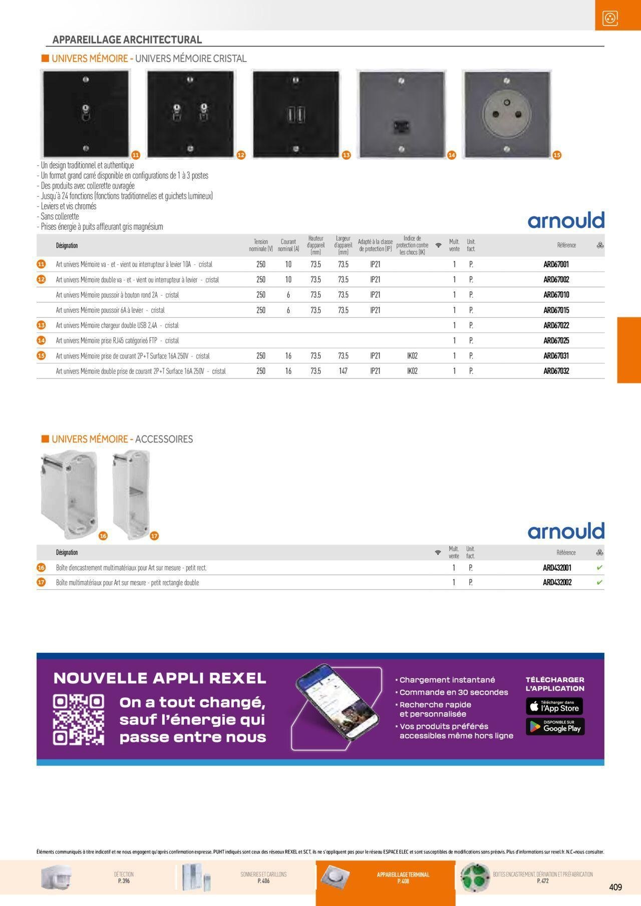 rexel - Rexel Appareillage et Contrôle du Bâtiment à partir du 01/12/2023 - 31/12/2024 - page: 49