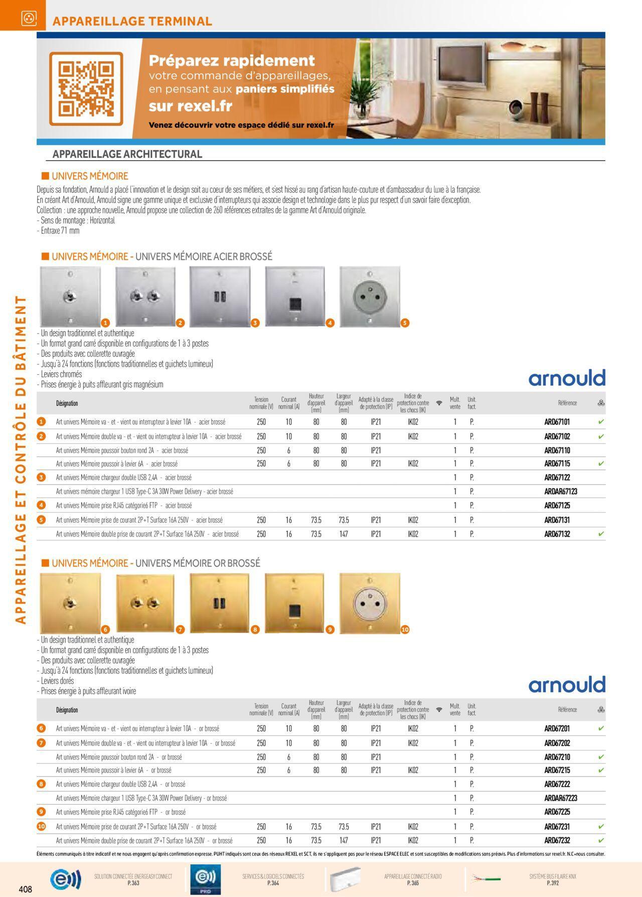 rexel - Rexel Appareillage et Contrôle du Bâtiment à partir du 01/12/2023 - 31/12/2024 - page: 48