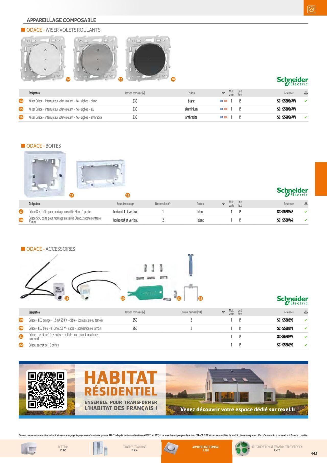 rexel - Rexel Appareillage et Contrôle du Bâtiment à partir du 01/12/2023 - 31/12/2024 - page: 83