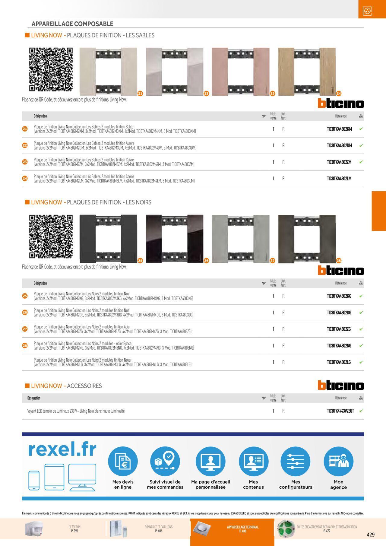 rexel - Rexel Appareillage et Contrôle du Bâtiment à partir du 01/12/2023 - 31/12/2024 - page: 69