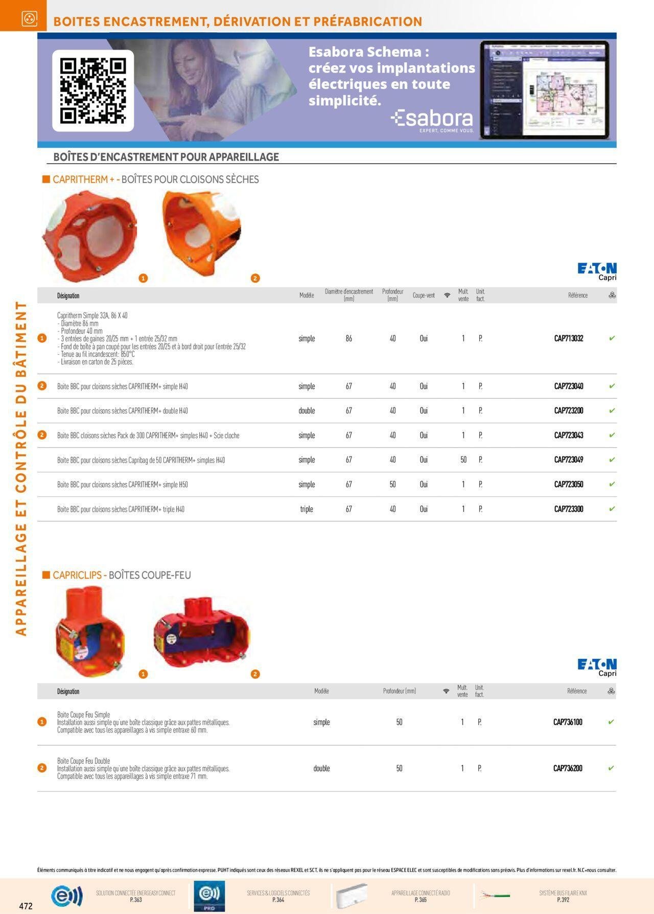 rexel - Rexel Appareillage et Contrôle du Bâtiment à partir du 01/12/2023 - 31/12/2024 - page: 112