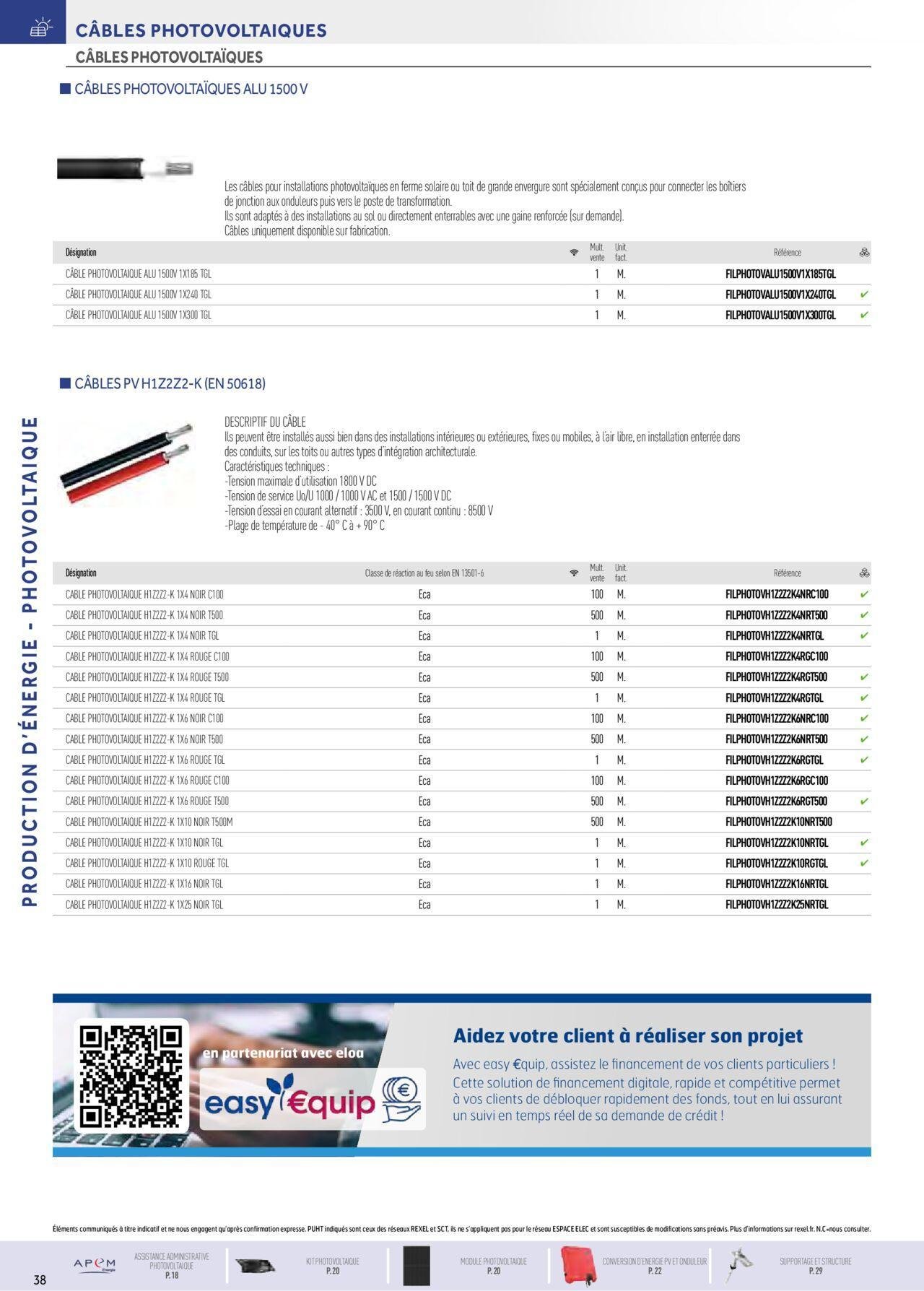 rexel - Rexel Photovoltaïque et IRVE à partir du 01/12/2023 - 31/12/2024 - page: 22