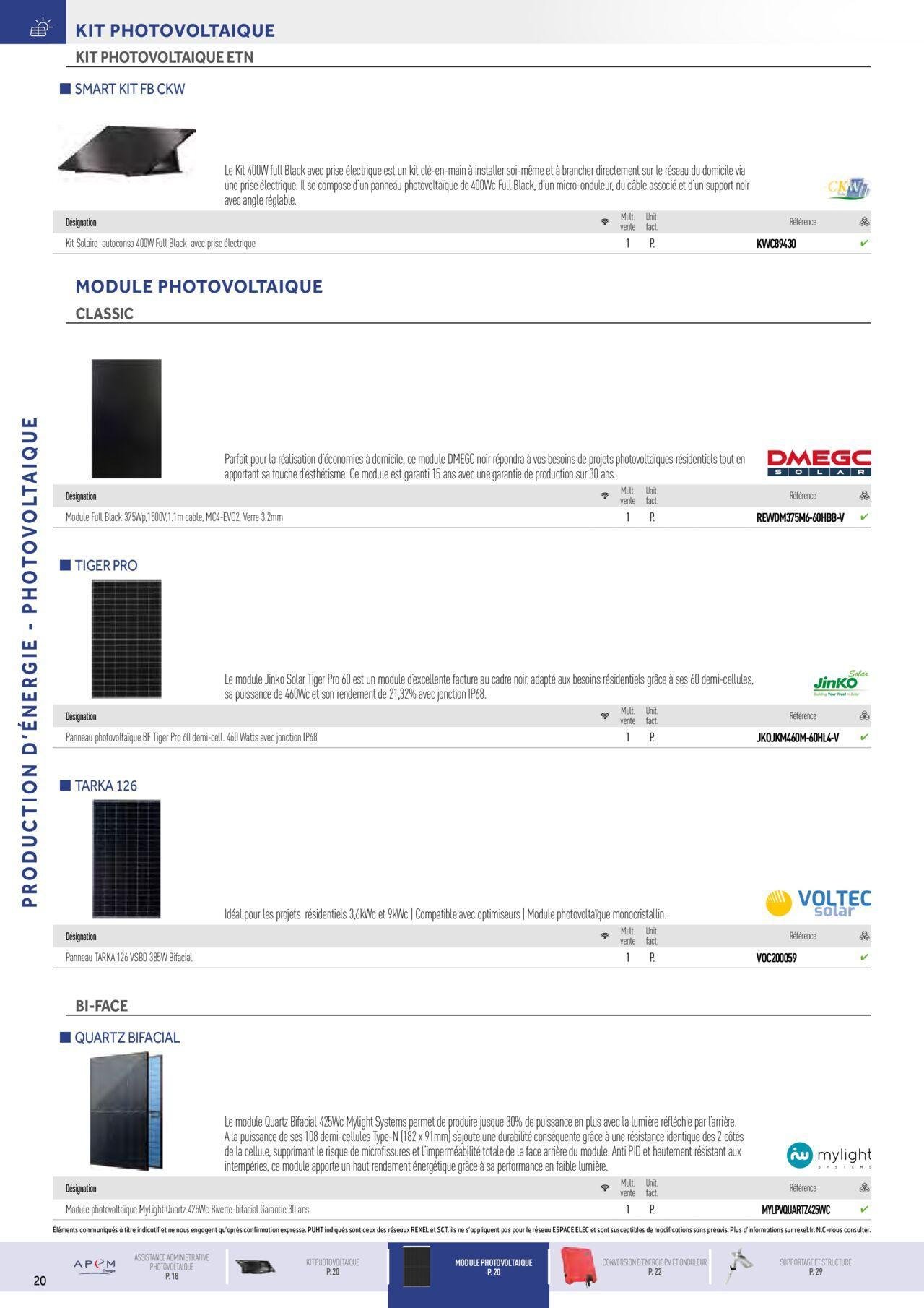 rexel - Rexel Photovoltaïque et IRVE à partir du 01/12/2023 - 31/12/2024 - page: 4