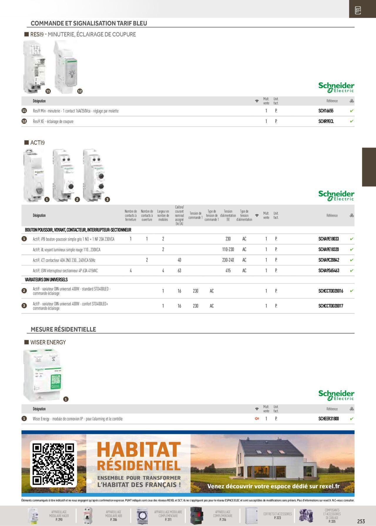 rexel - Rexel Distribution et Gestion de l'Energie à partir du 01/12/2023 - 31/12/2024 - page: 59