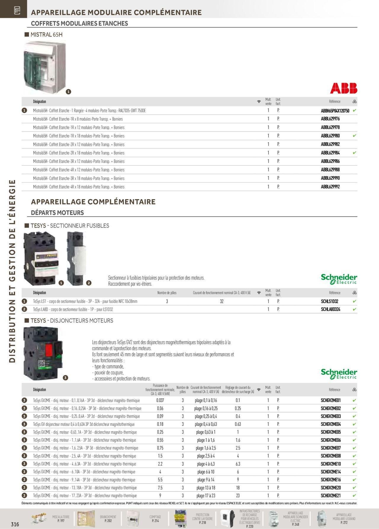 rexel - Rexel Distribution et Gestion de l'Energie à partir du 01/12/2023 - 31/12/2024 - page: 122