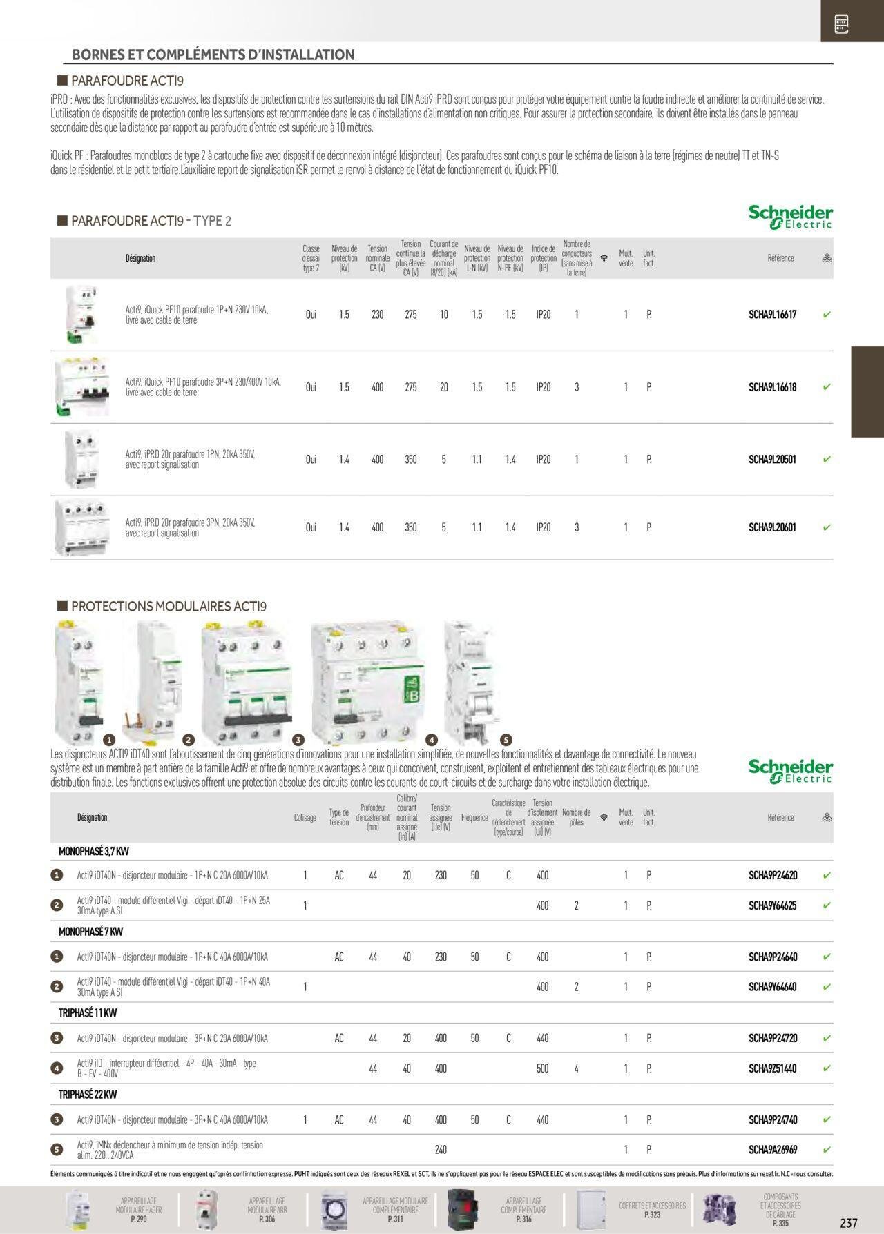 rexel - Rexel Distribution et Gestion de l'Energie à partir du 01/12/2023 - 31/12/2024 - page: 43