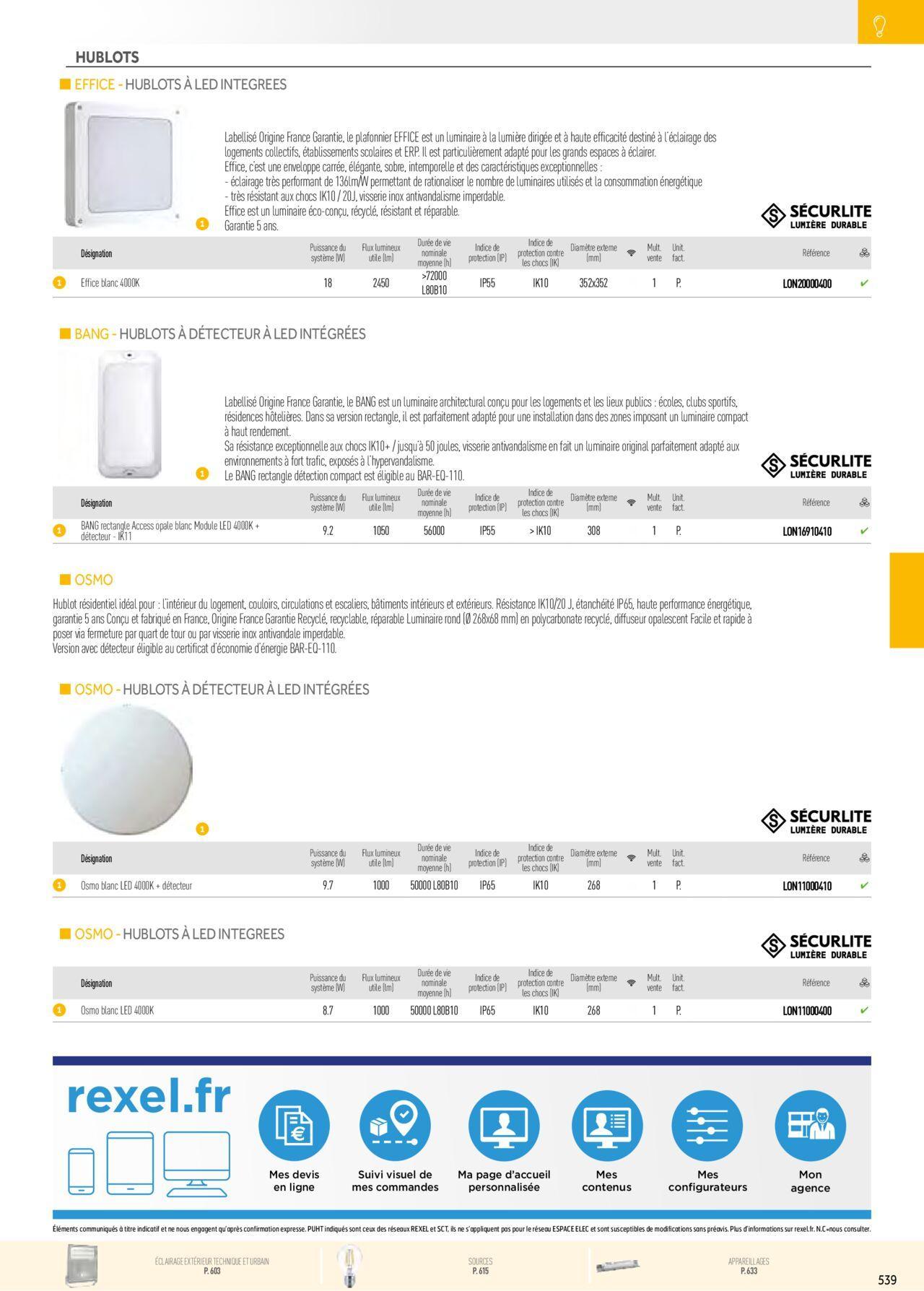 rexel - Rexel Éclairage à partir du 01/12/2023 - 31/12/2024 - page: 49