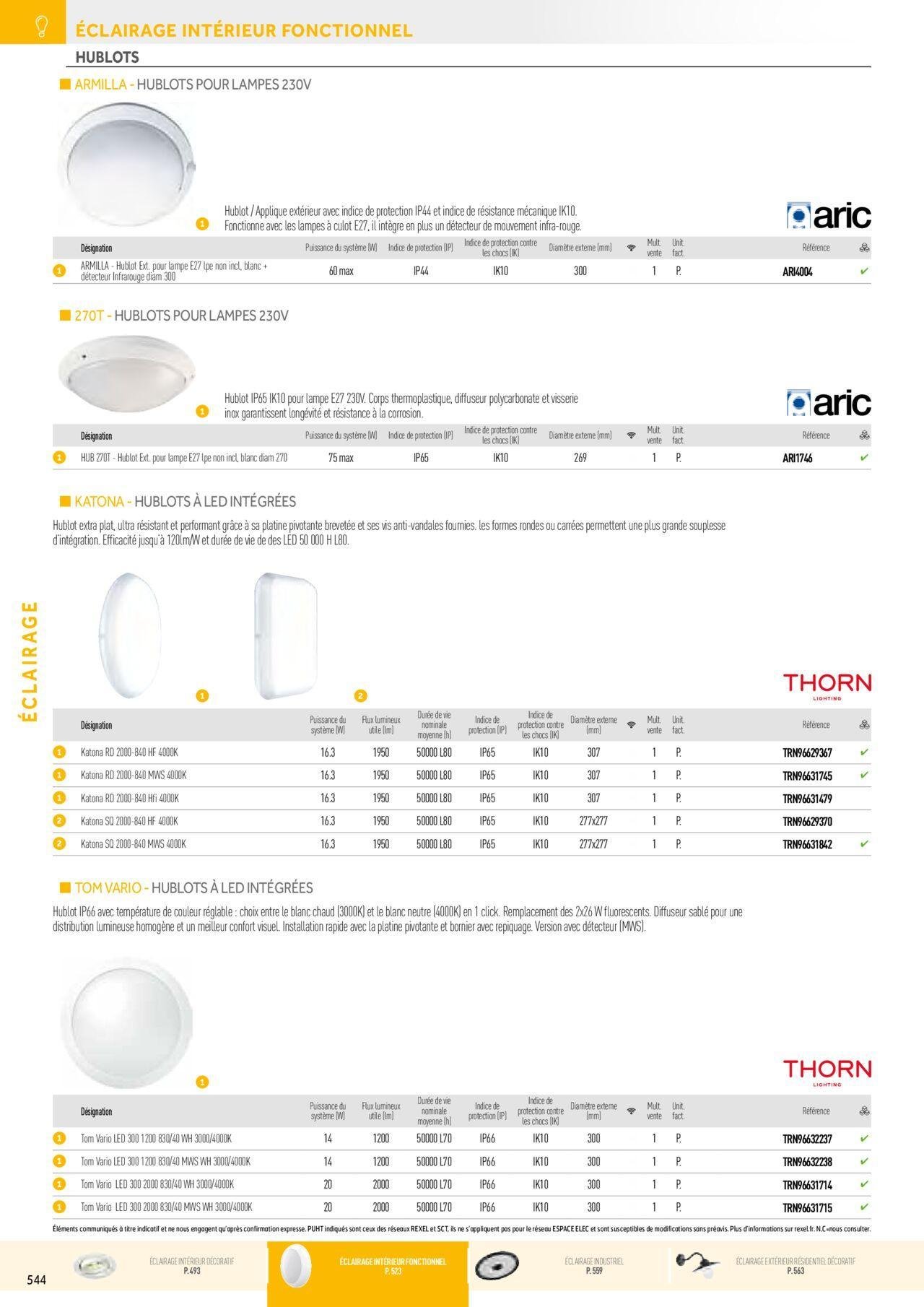 rexel - Rexel Éclairage à partir du 01/12/2023 - 31/12/2024 - page: 54